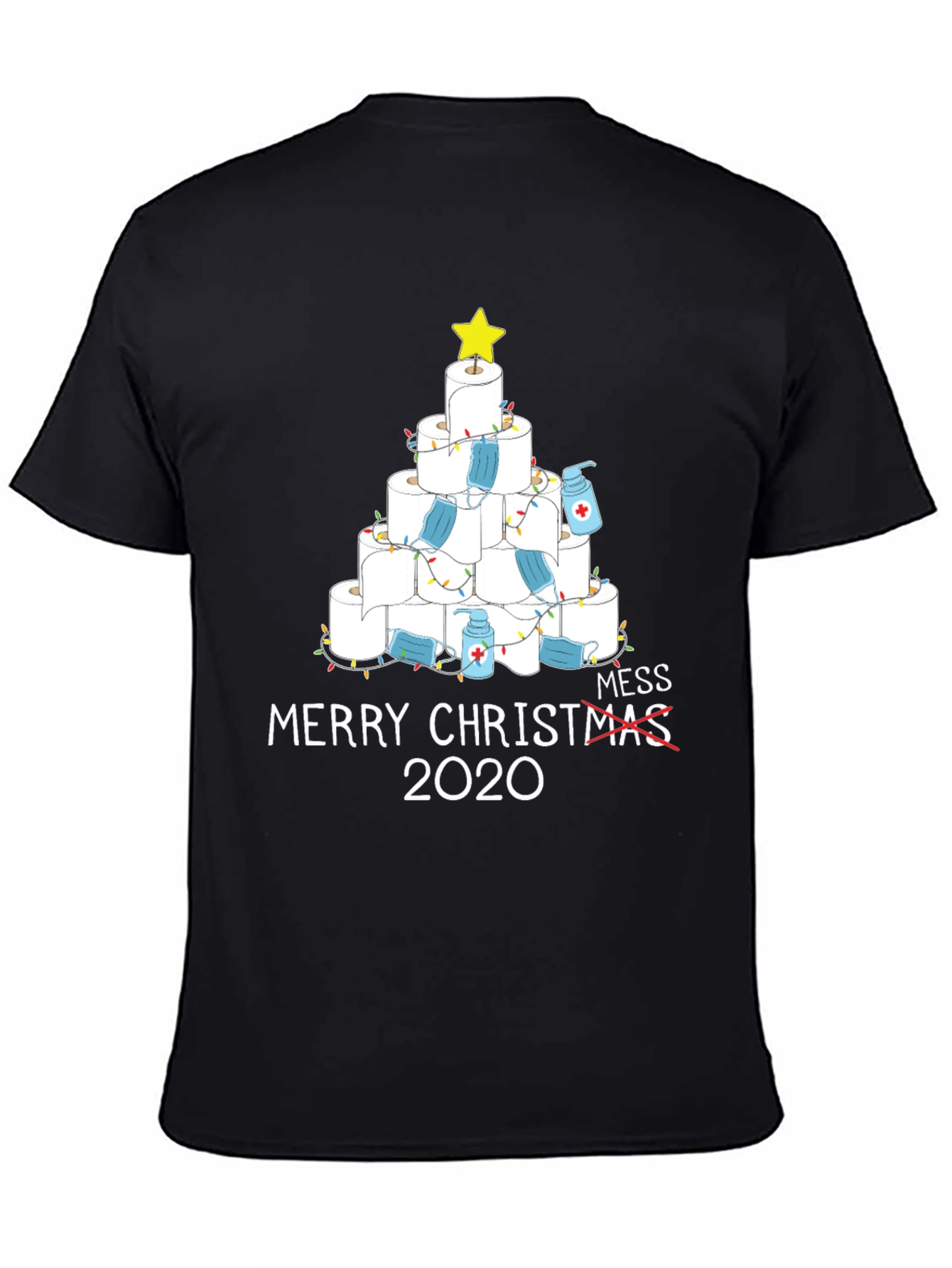 2020 Christmas T-Shirt - Toilet Paper Tree Mess