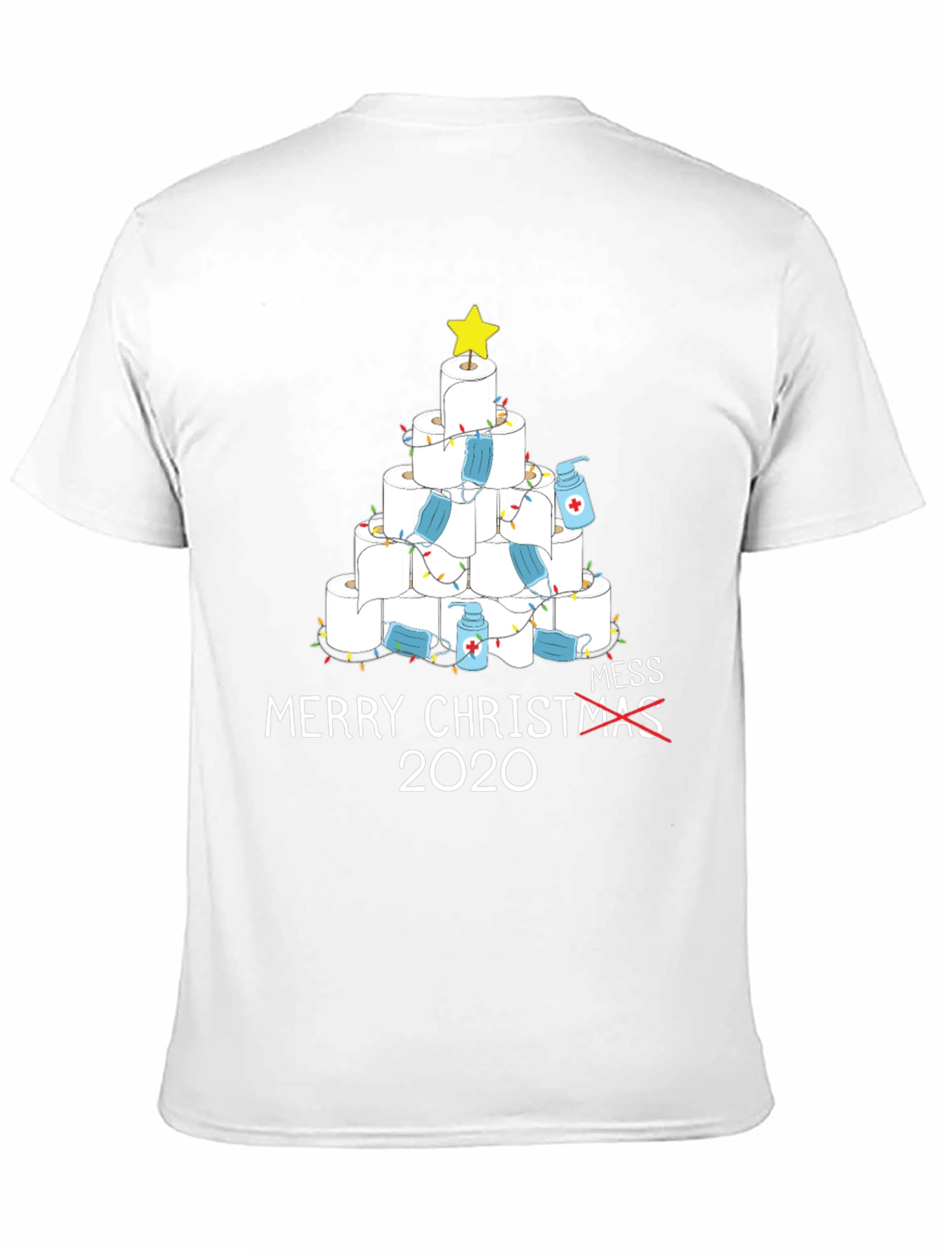 2020 Christmas T-Shirt - Toilet Paper Tree Mess