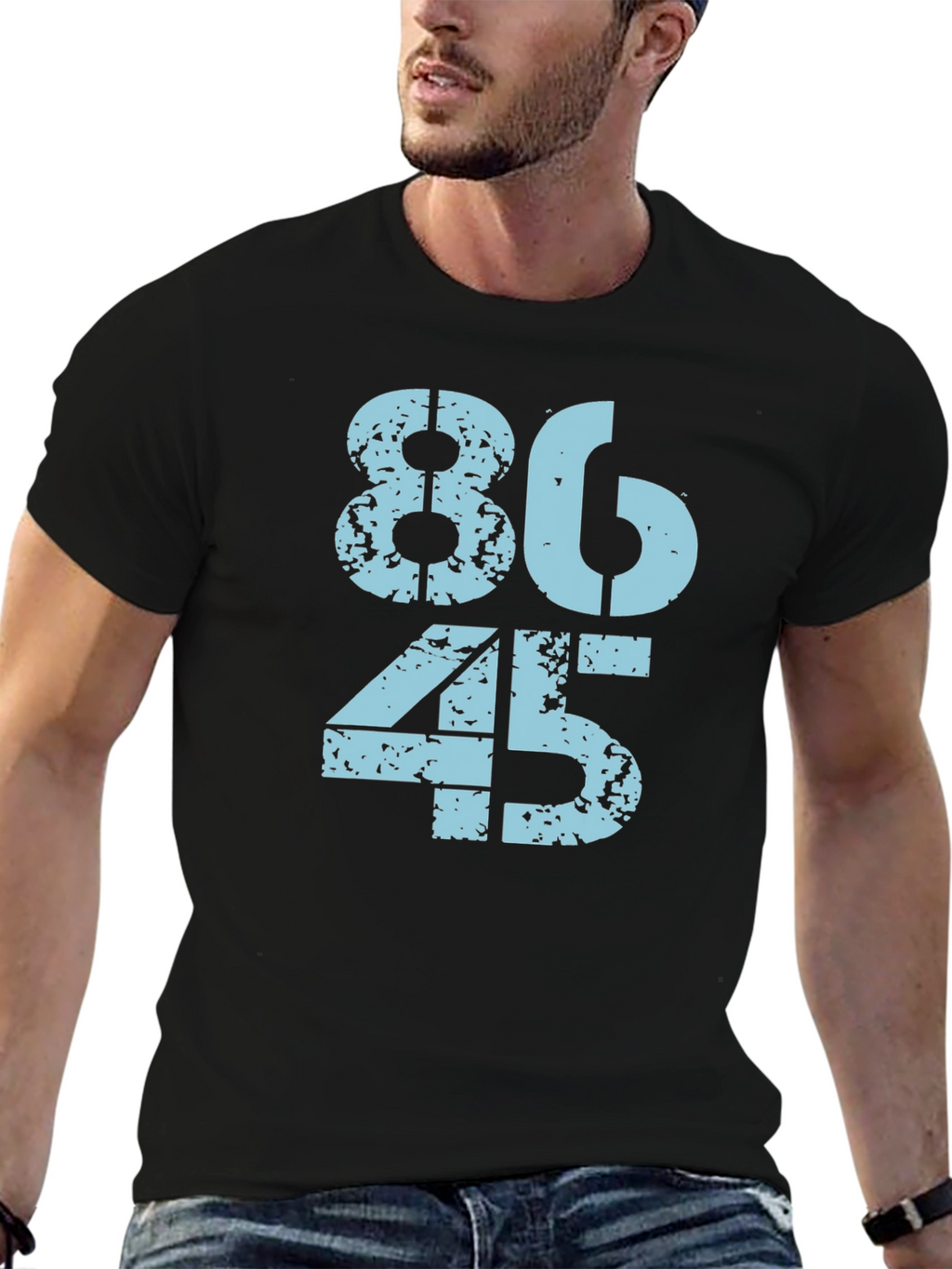 8645 Graphic Tee - Black