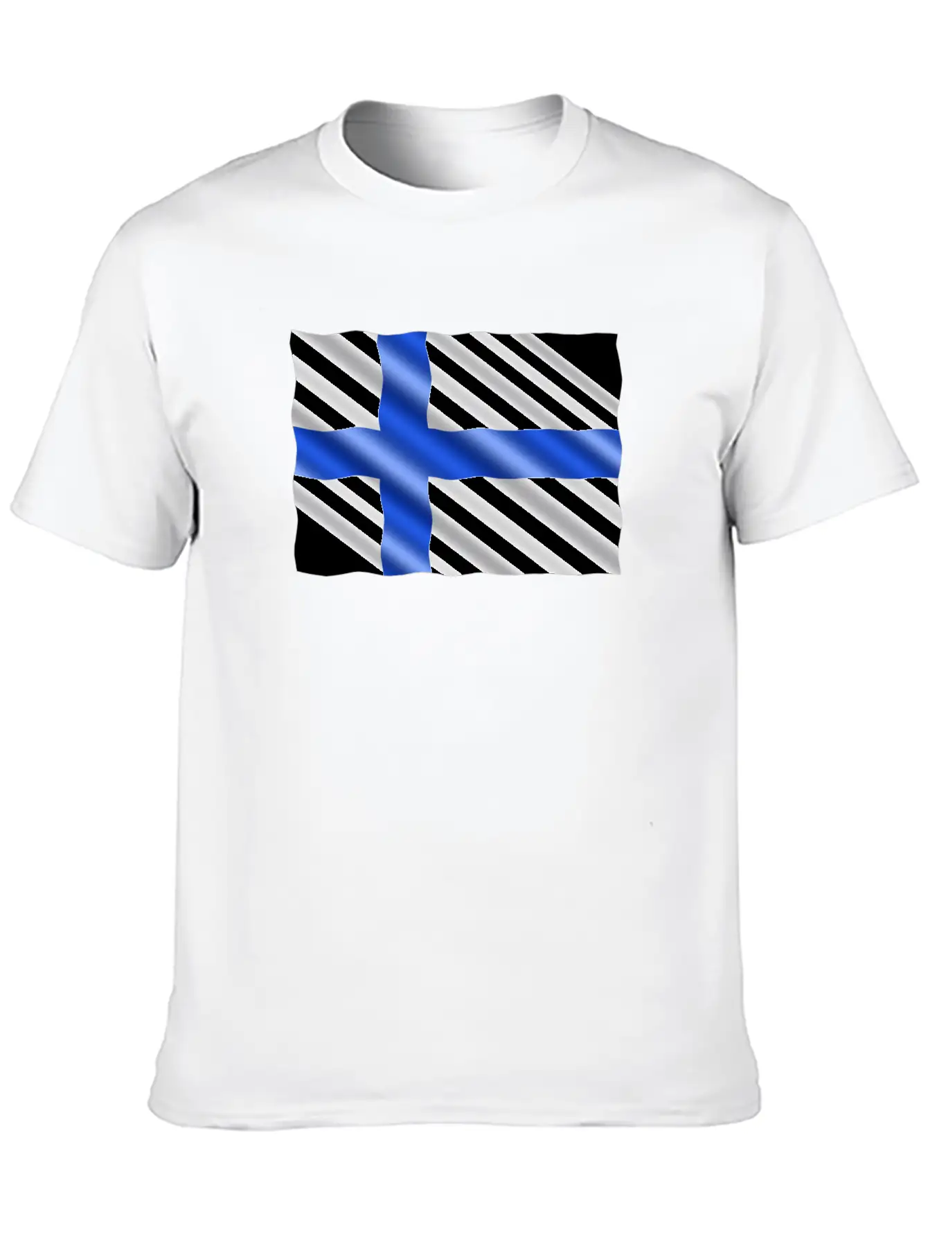Finland Flag Timeless Short Sleeve Tee – Comfy And Minimalist Design