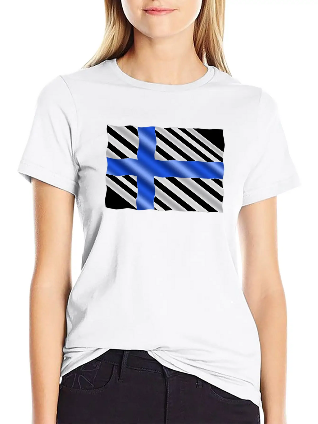 Finland Flag Timeless Short Sleeve Tee – Comfy And Minimalist Design