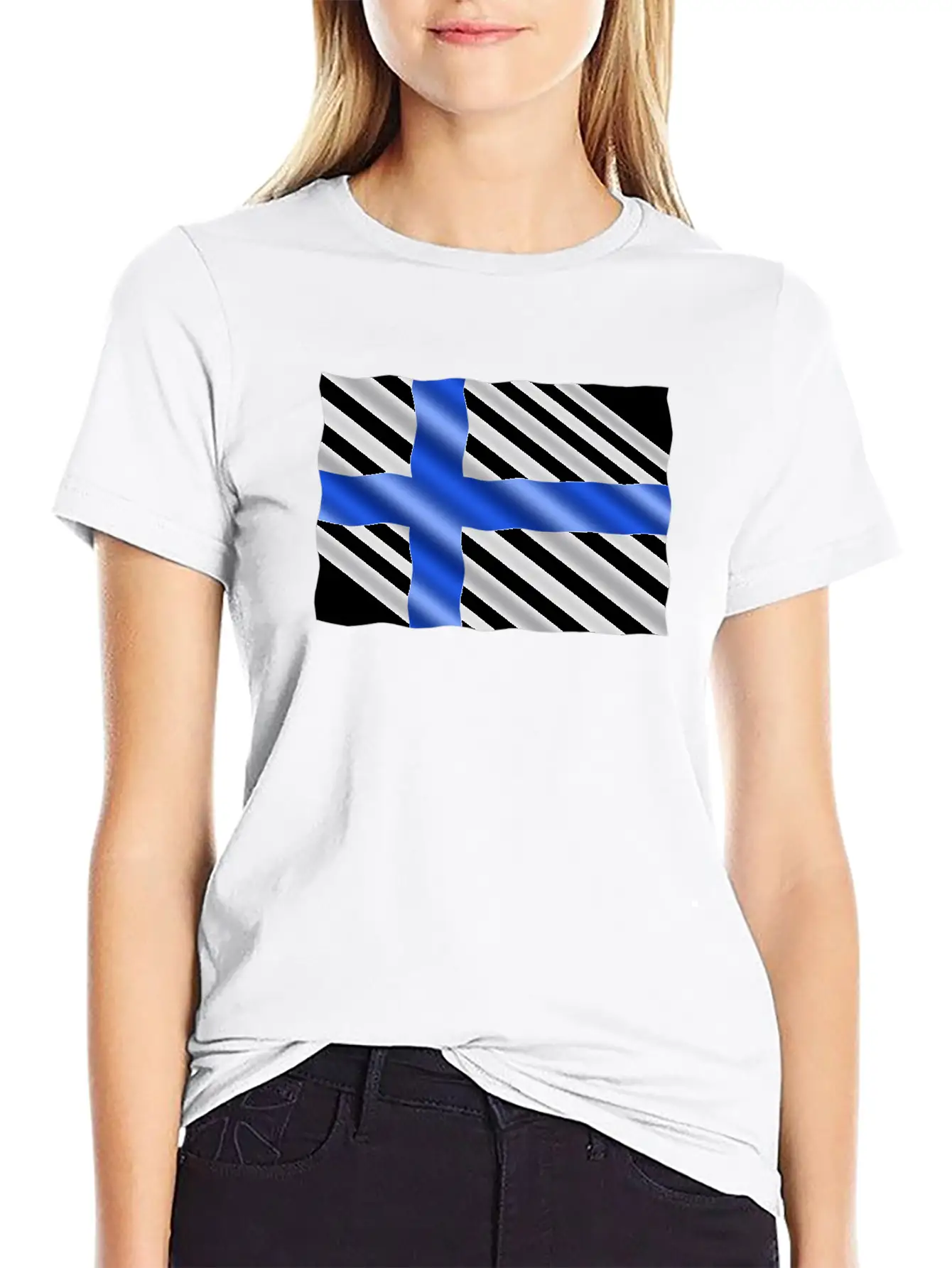 Finland Flag Timeless Short Sleeve Tee – Comfy And Minimalist Design