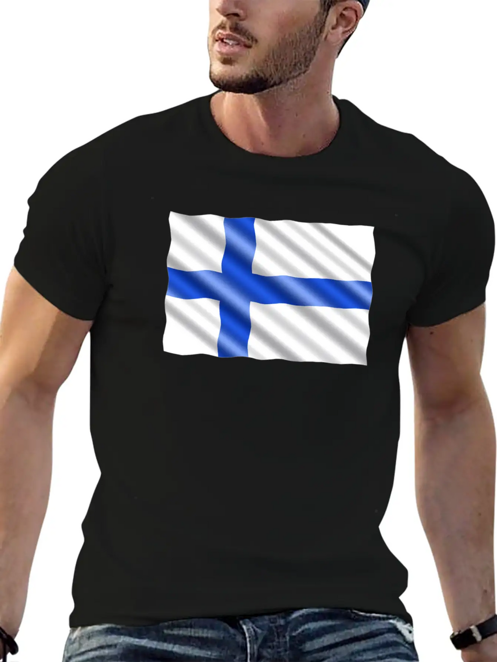 Finland Flag Timeless Short Sleeve Tee – Comfy And Minimalist Design