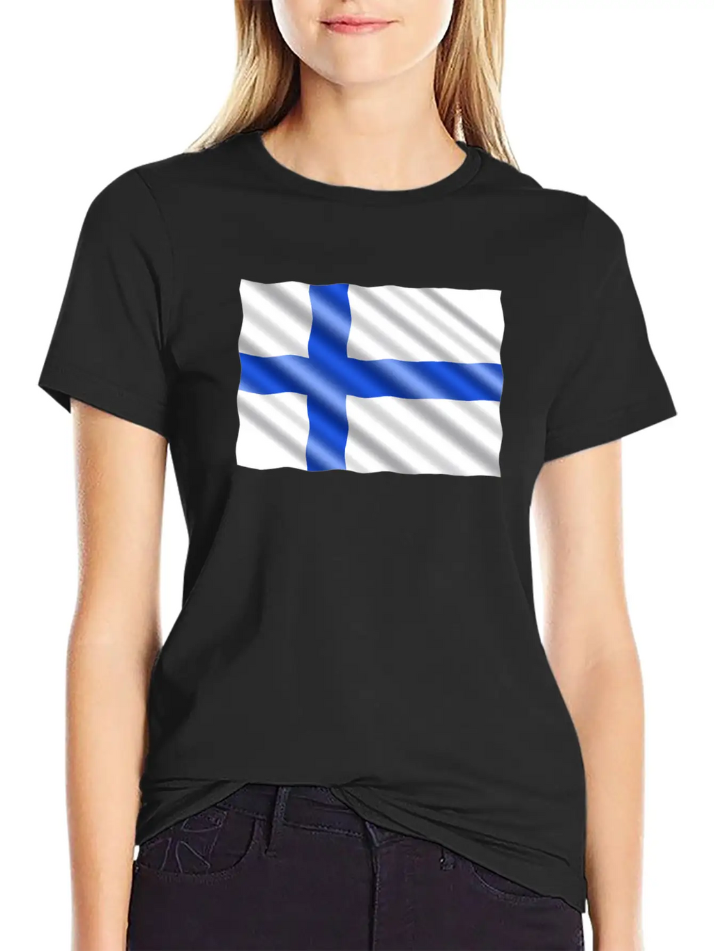 Finland Flag Timeless Short Sleeve Tee – Comfy And Minimalist Design