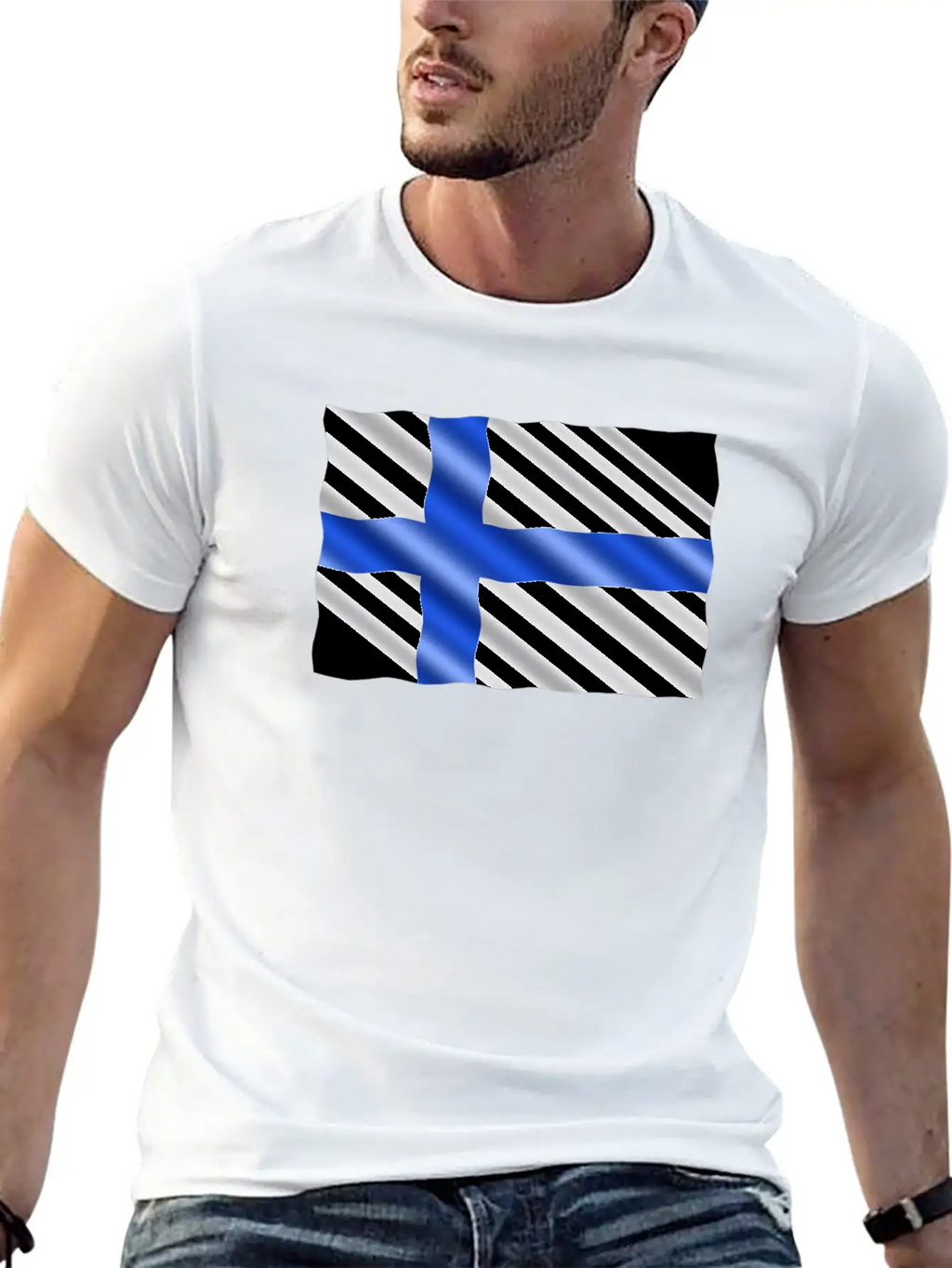 Finland Flag Timeless Short Sleeve Tee – Comfy And Minimalist Design