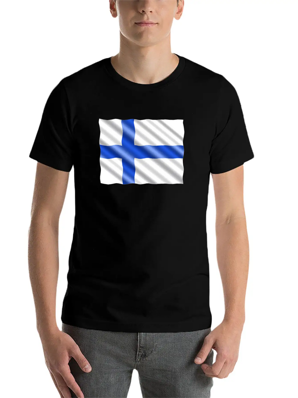 Finland Flag Timeless Short Sleeve Tee – Comfy And Minimalist Design