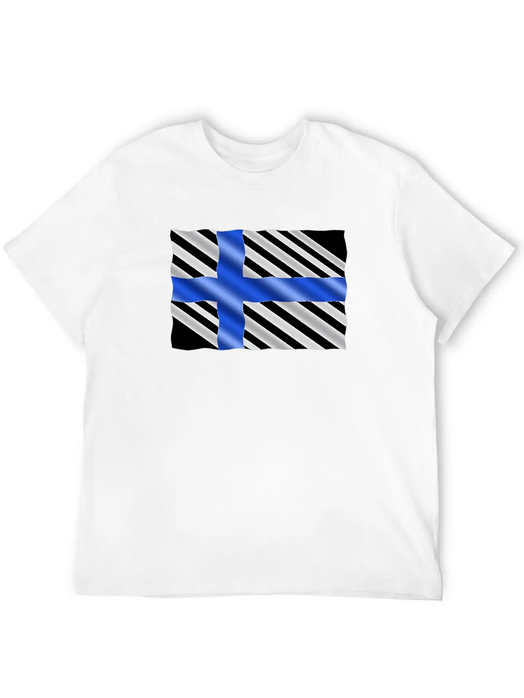 Finland Flag Timeless Short Sleeve Tee – Comfy And Minimalist Design