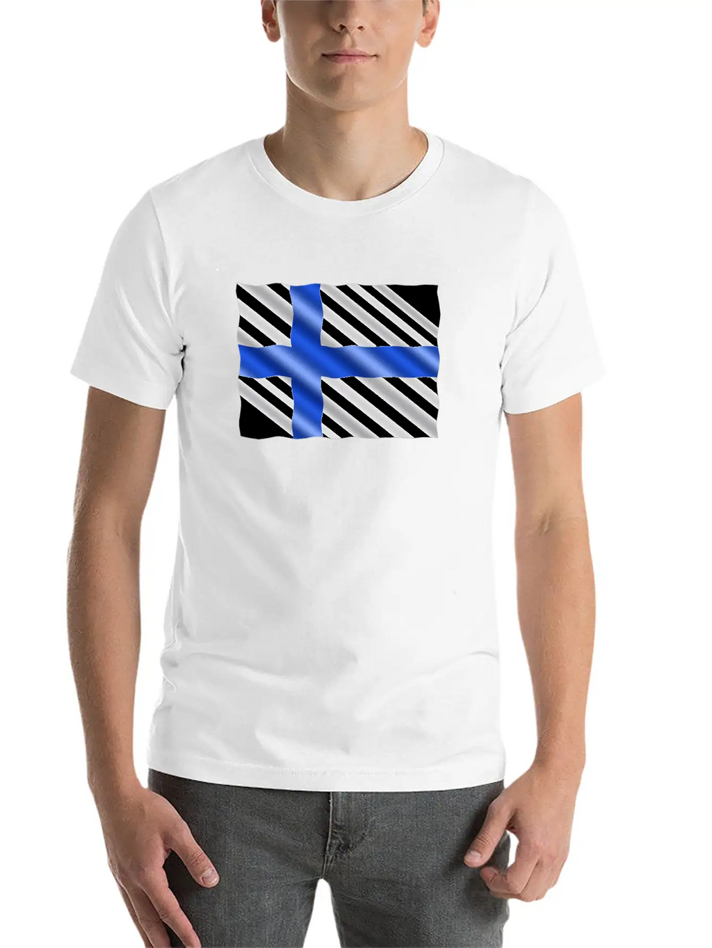 Finland Flag Timeless Short Sleeve Tee – Comfy And Minimalist Design