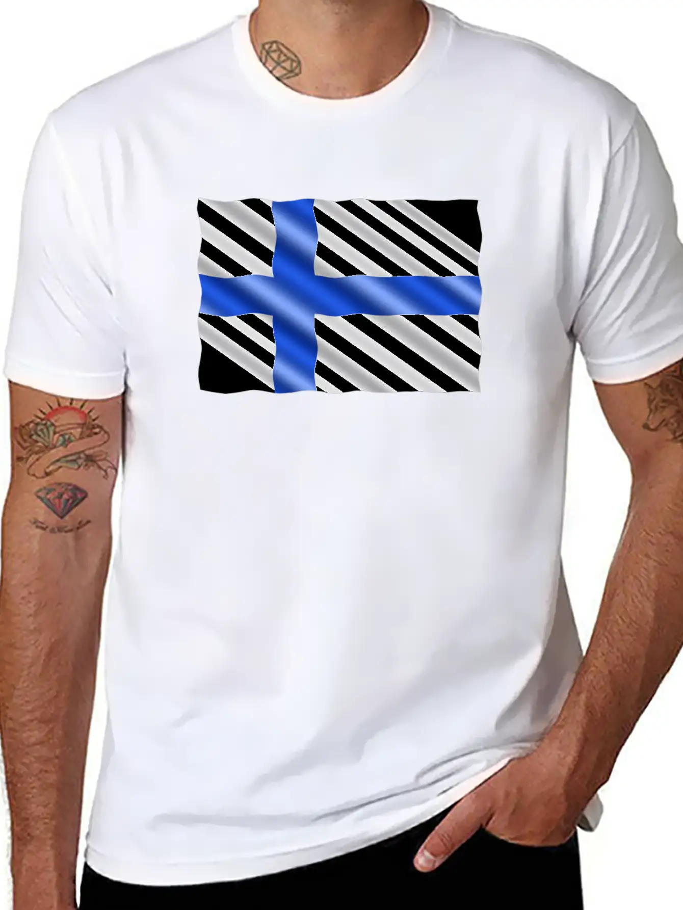 Finland Flag Timeless Short Sleeve Tee – Comfy And Minimalist Design