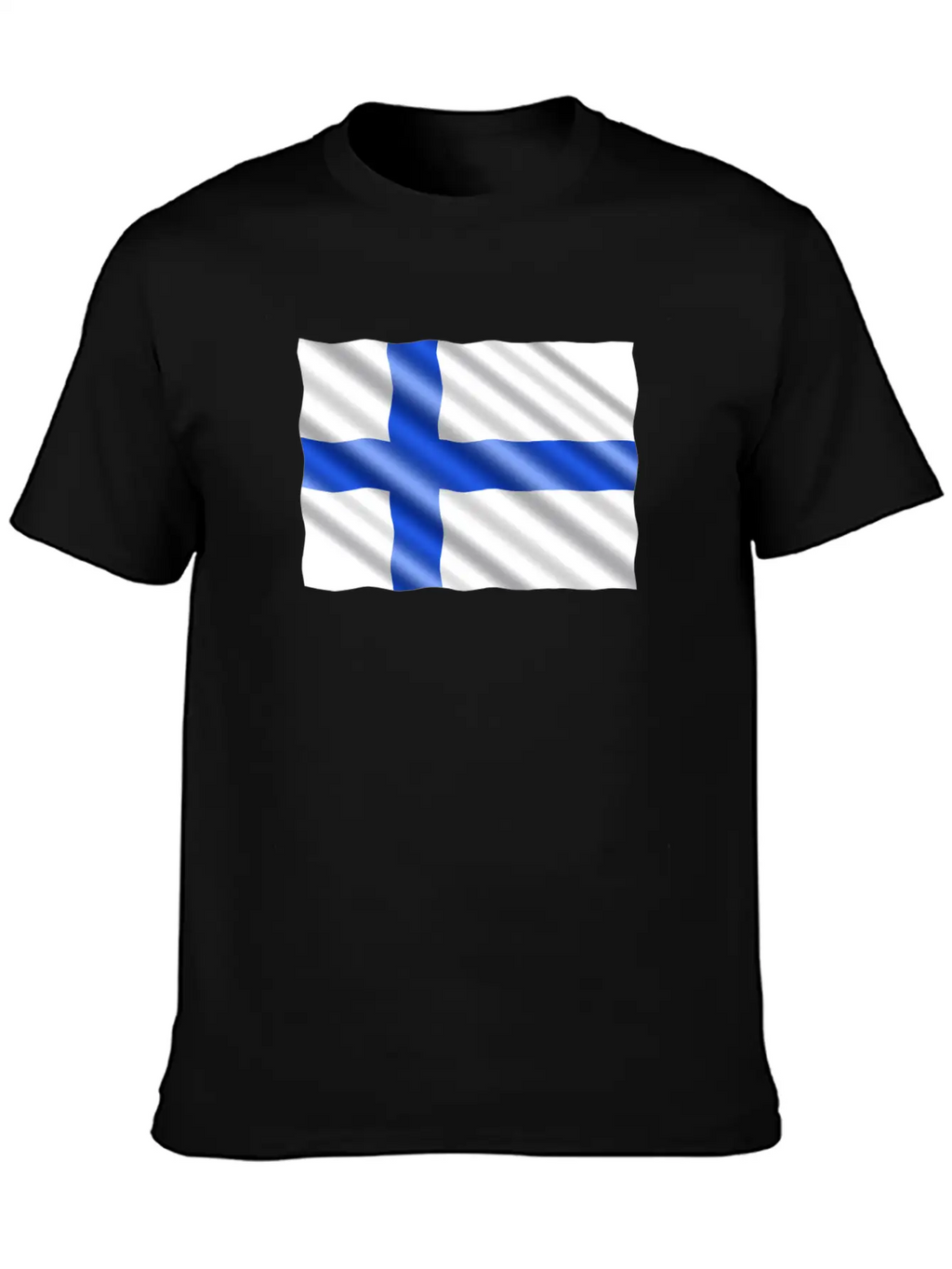 Finland Flag Timeless Short Sleeve Tee – Comfy And Minimalist Design