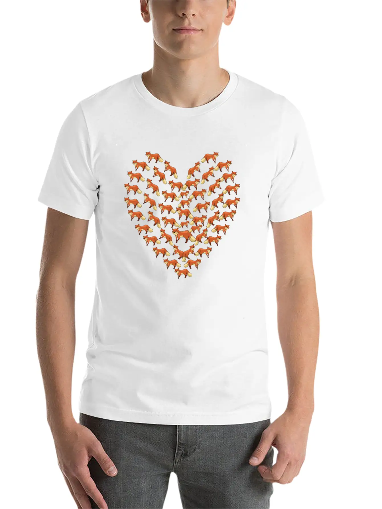 Foxes Timeless Short Sleeve Tee – Comfy And Minimalist Design