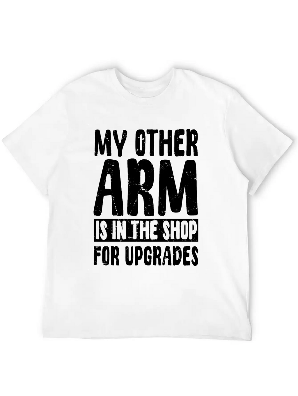 Funny Arm Amputee Humor Timeless Short Sleeve Tee – Comfy And Minimalist Design
