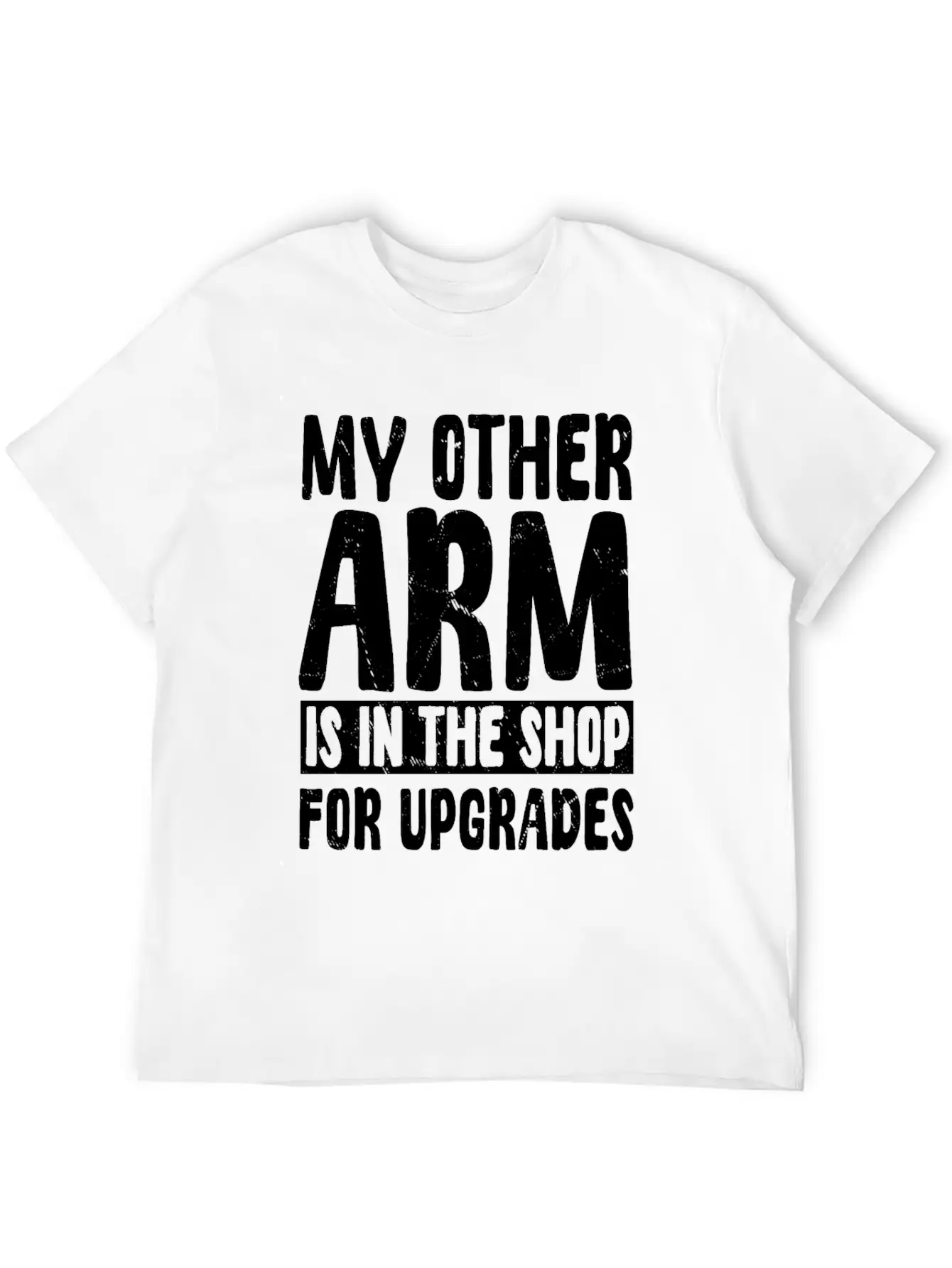 Funny Arm Amputee Humor Timeless Short Sleeve Tee – Comfy And Minimalist Design