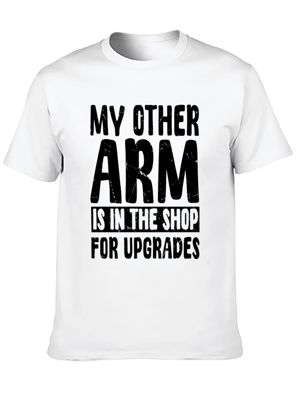 Funny Arm Amputee Humor Timeless Short Sleeve Tee – Comfy And Minimalist Design