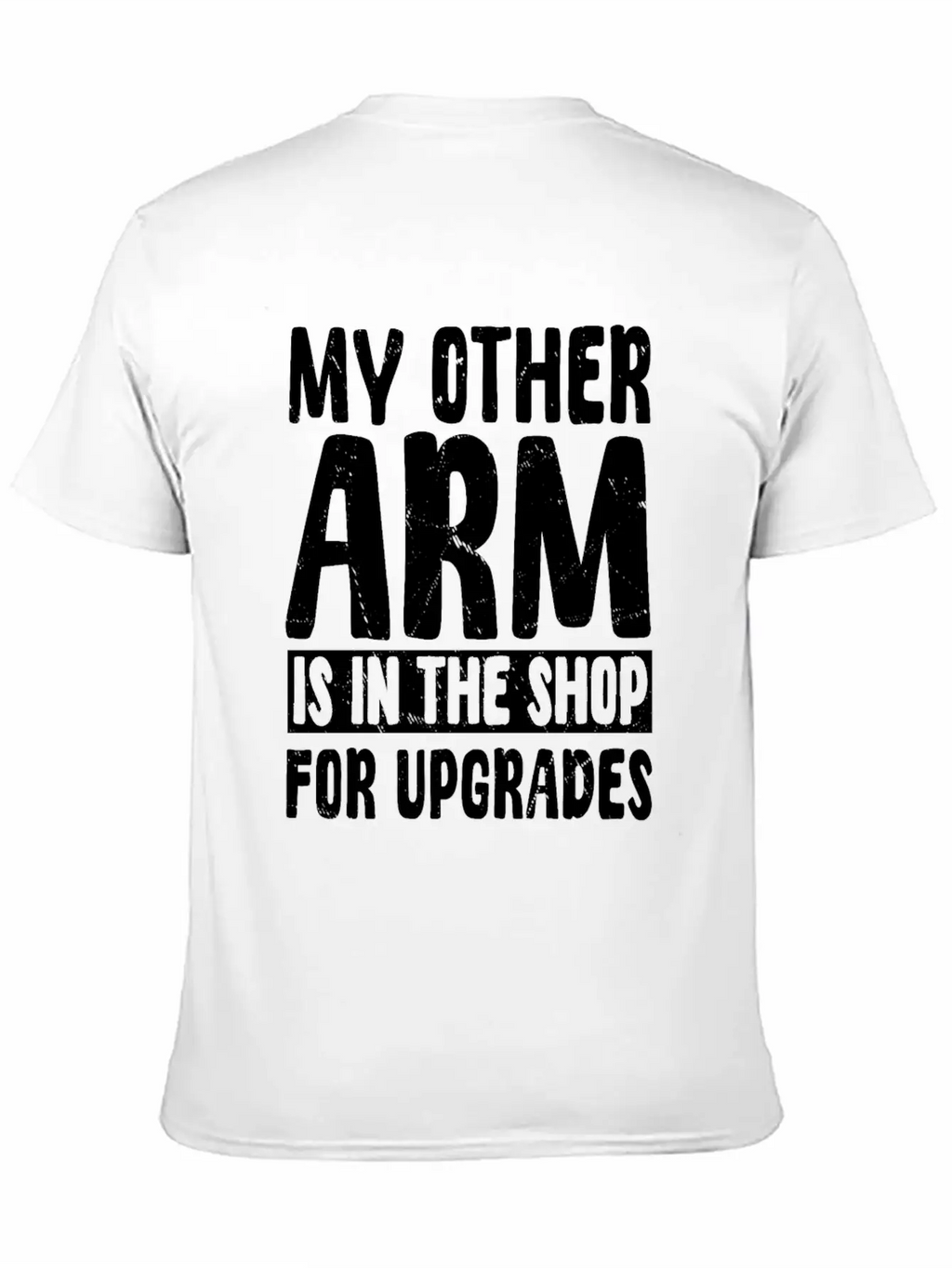 Funny Arm Amputee Humor Timeless Short Sleeve Tee – Comfy And Minimalist Design