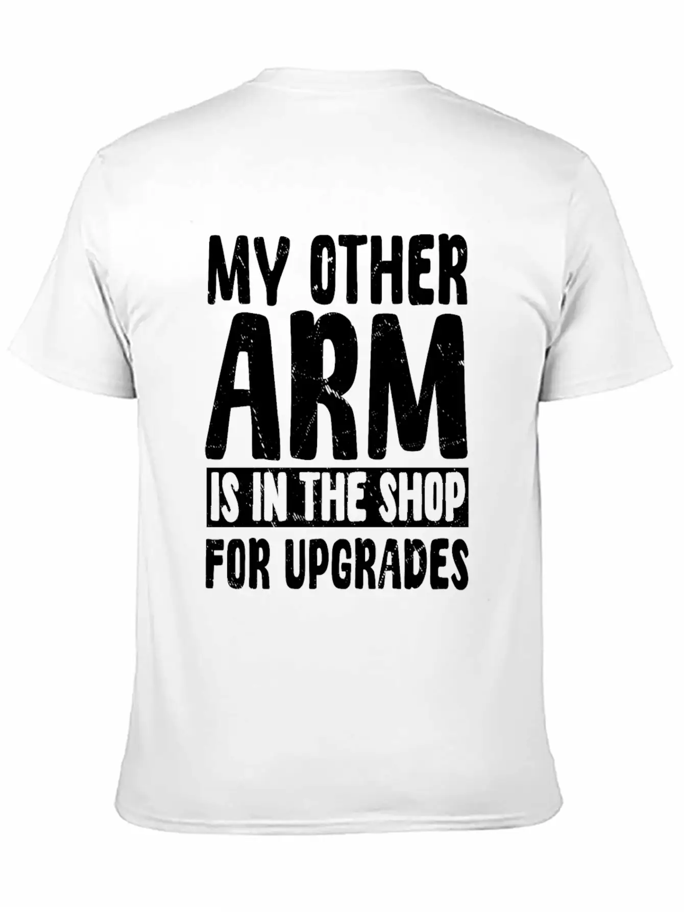 Funny Arm Amputee Humor Timeless Short Sleeve Tee – Comfy And Minimalist Design