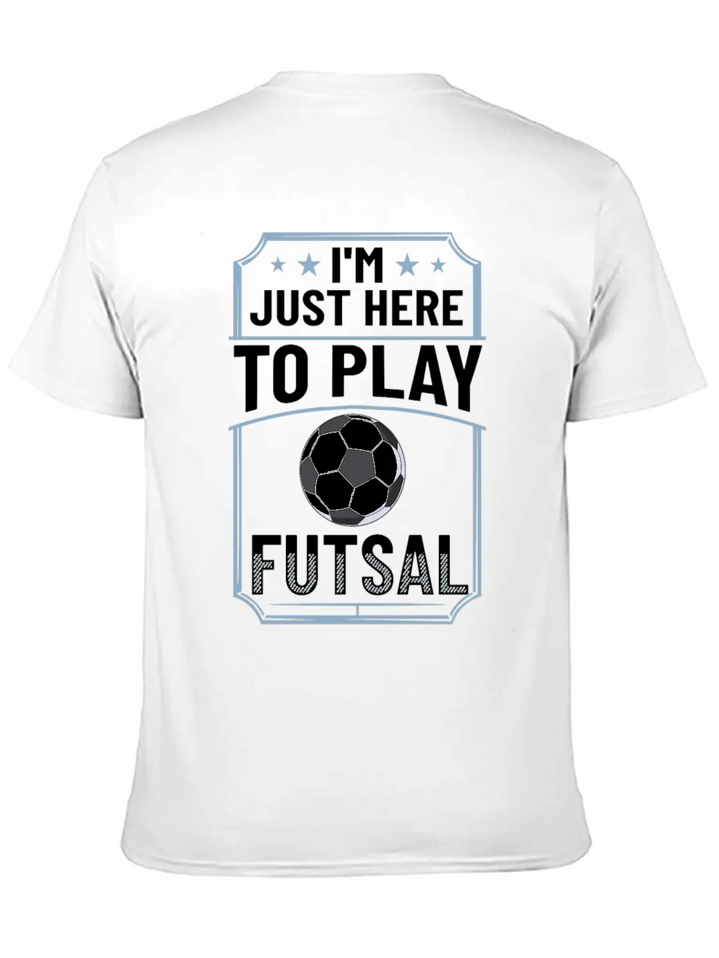 Futsal Soccer Ball Court Goal Training Player Timeless Short Sleeve Tee – Comfy And Minimalist Design