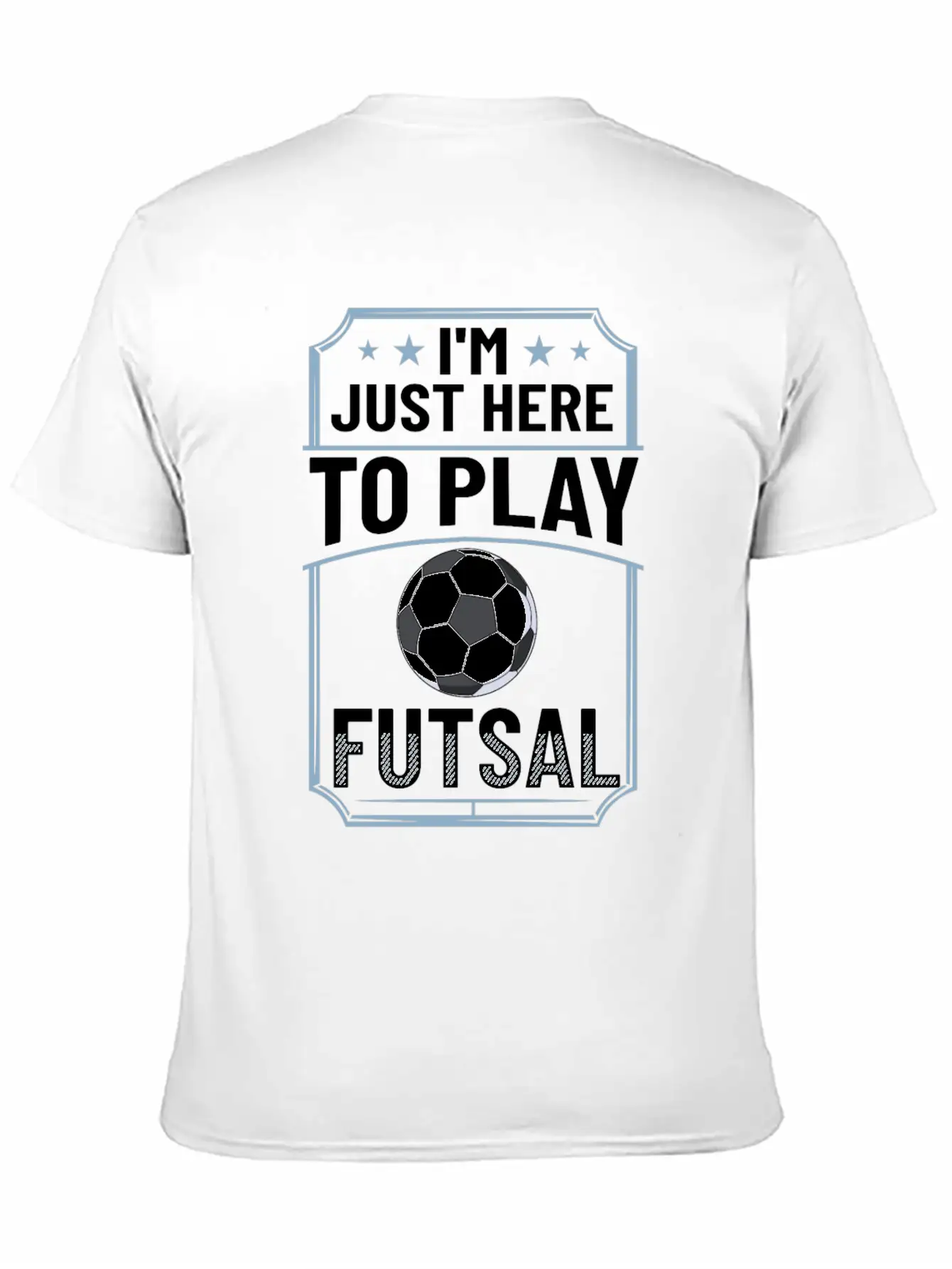 Futsal Soccer Ball Court Goal Training Player Timeless Short Sleeve Tee – Comfy And Minimalist Design