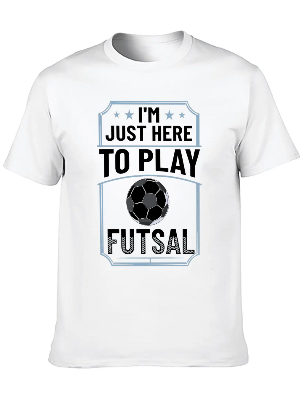 Futsal Soccer Ball Court Goal Training Player Timeless Short Sleeve Tee – Comfy And Minimalist Design