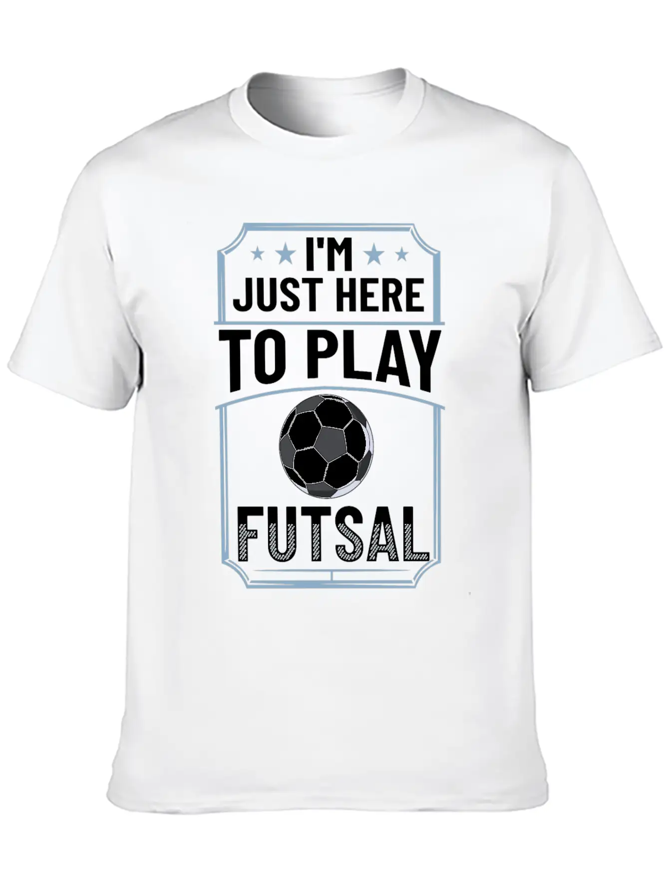 Futsal Soccer Ball Court Goal Training Player Timeless Short Sleeve Tee – Comfy And Minimalist Design