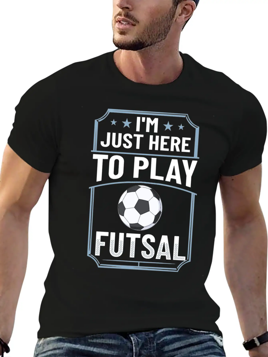 Futsal Soccer Ball Court Goal Training Player Timeless Short Sleeve Tee – Comfy And Minimalist Design