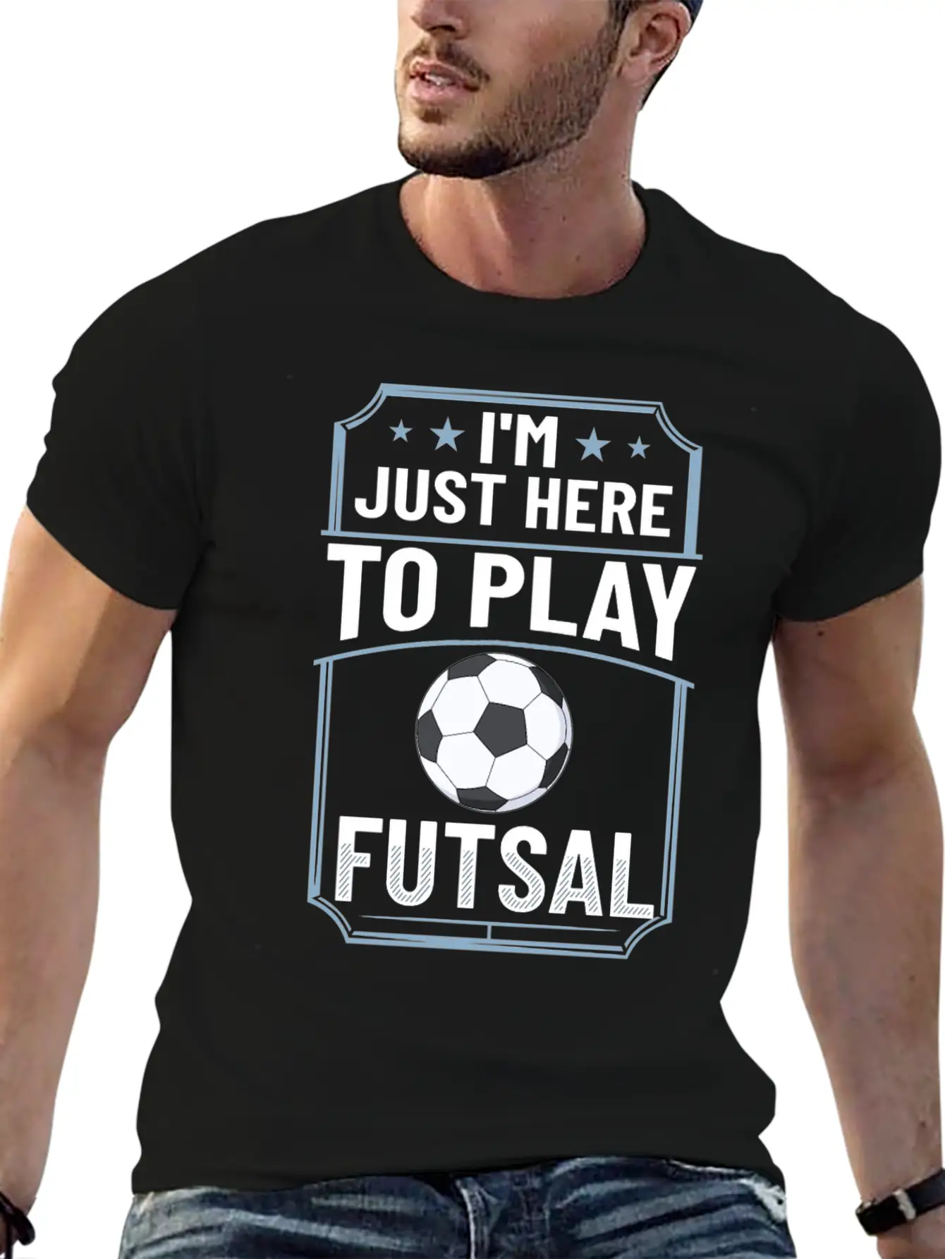 Futsal Soccer Ball Court Goal Training Player Timeless Short Sleeve Tee – Comfy And Minimalist Design