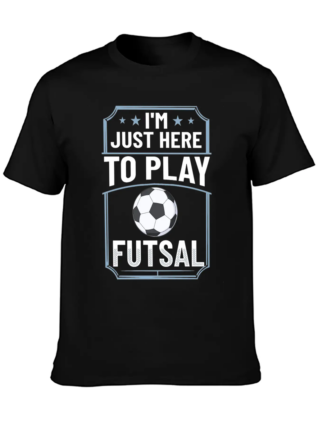 Futsal Soccer Ball Court Goal Training Player Timeless Short Sleeve Tee – Comfy And Minimalist Design