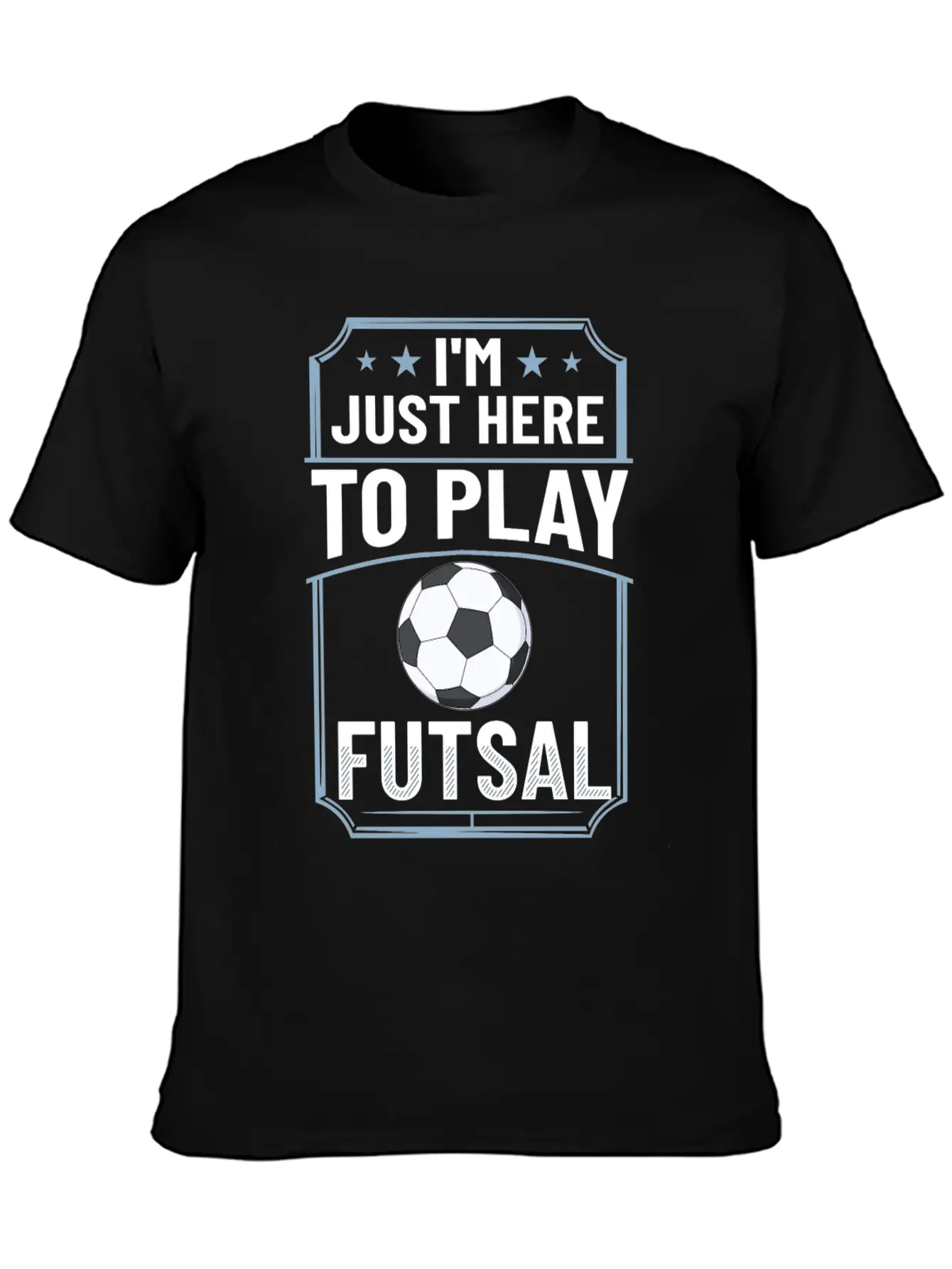 Futsal Soccer Ball Court Goal Training Player Timeless Short Sleeve Tee – Comfy And Minimalist Design