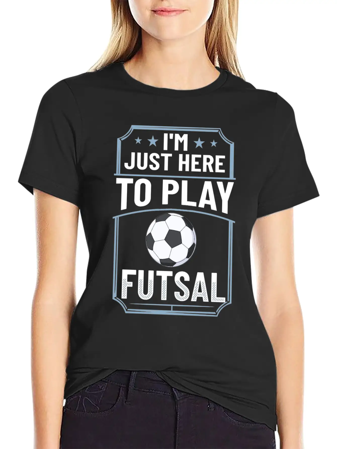 Futsal Soccer Ball Court Goal Training Player Timeless Short Sleeve Tee – Comfy And Minimalist Design