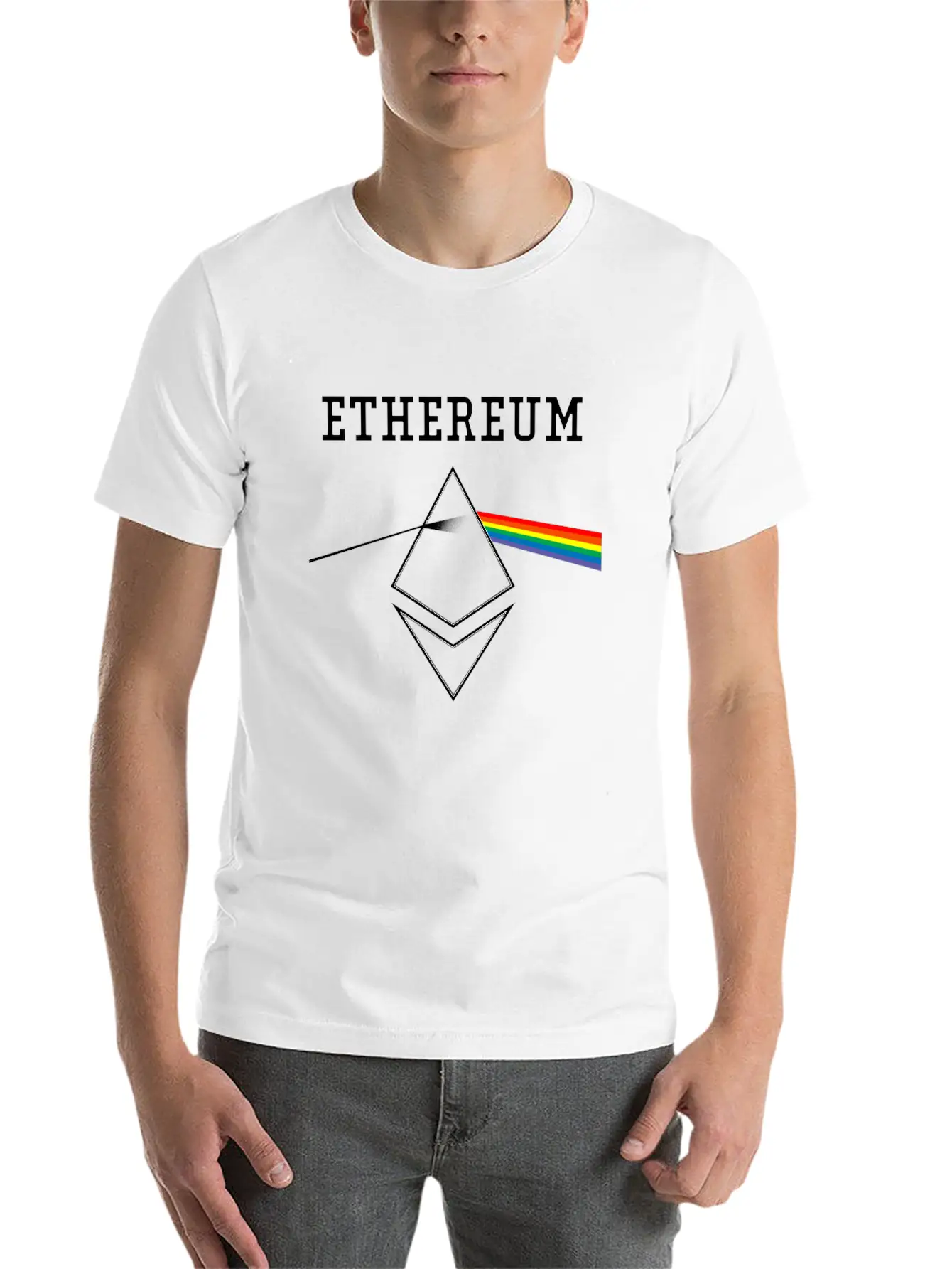 (Gift) Ethereum Soft Cotton Short Sleeve Tee – Unisex Wardrobe Staple