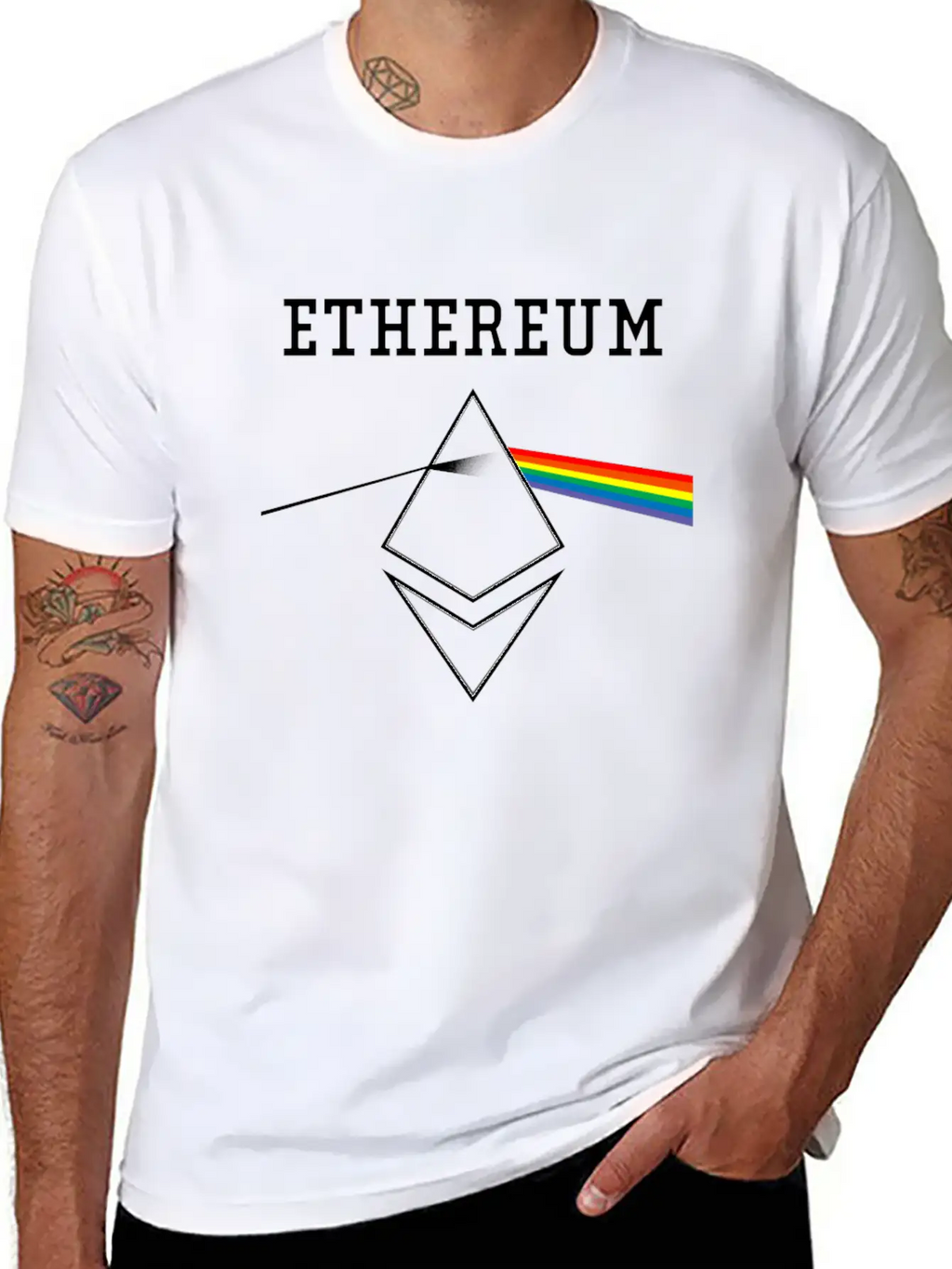 (Gift) Ethereum Soft Cotton Short Sleeve Tee – Unisex Wardrobe Staple