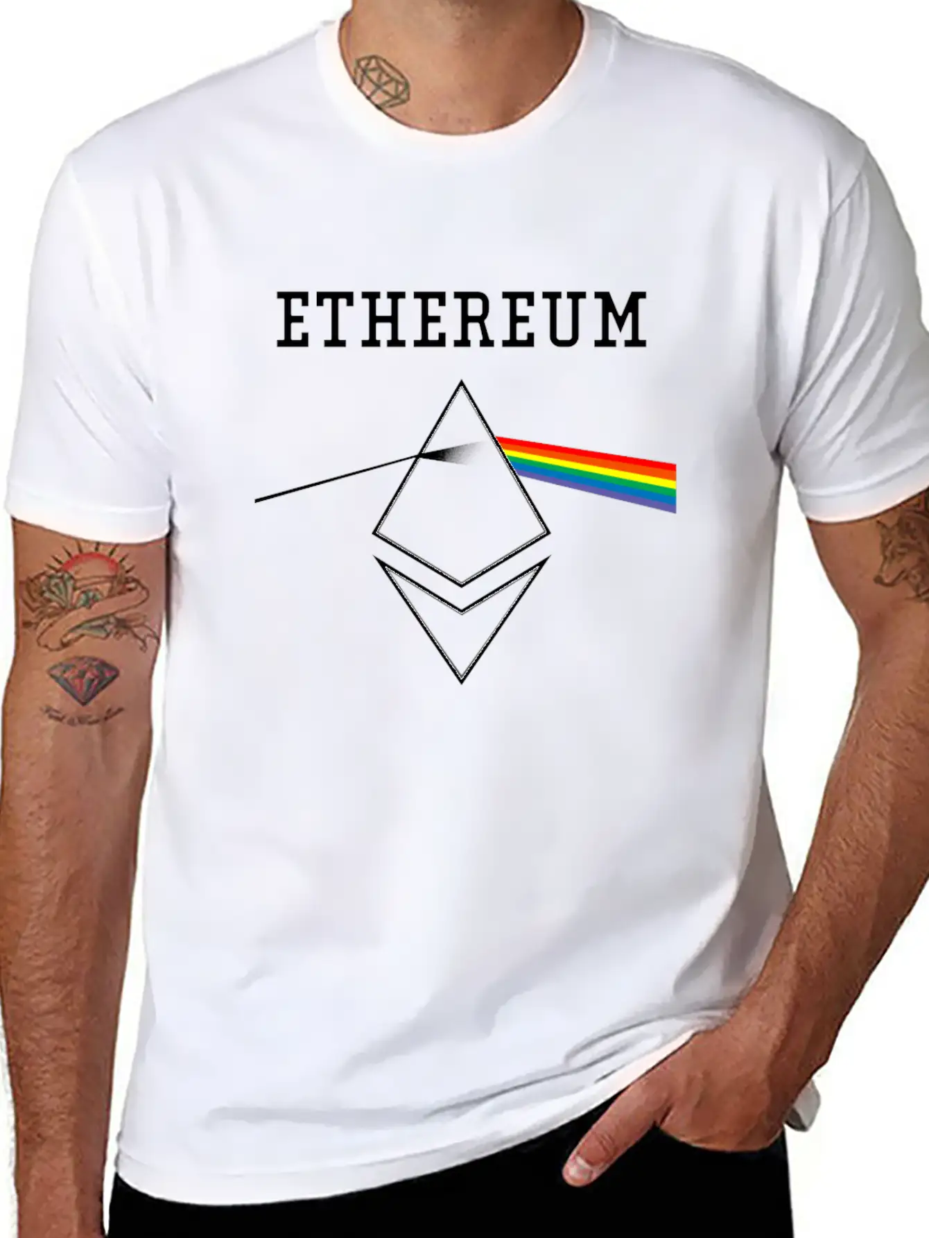 (Gift) Ethereum Soft Cotton Short Sleeve Tee – Unisex Wardrobe Staple