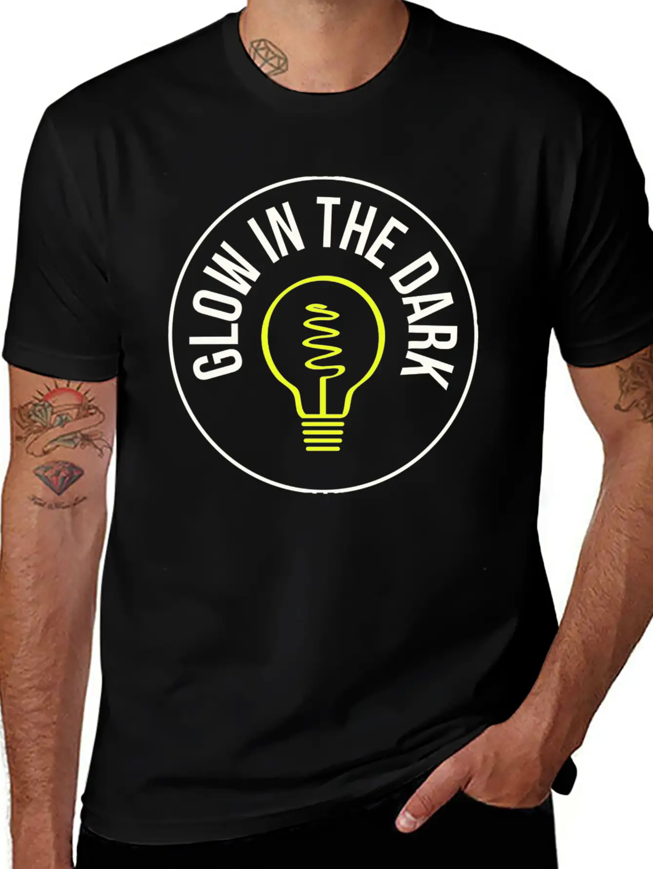 Glow In The Dark Timeless Short Sleeve Tee – Comfy And Minimalist Design