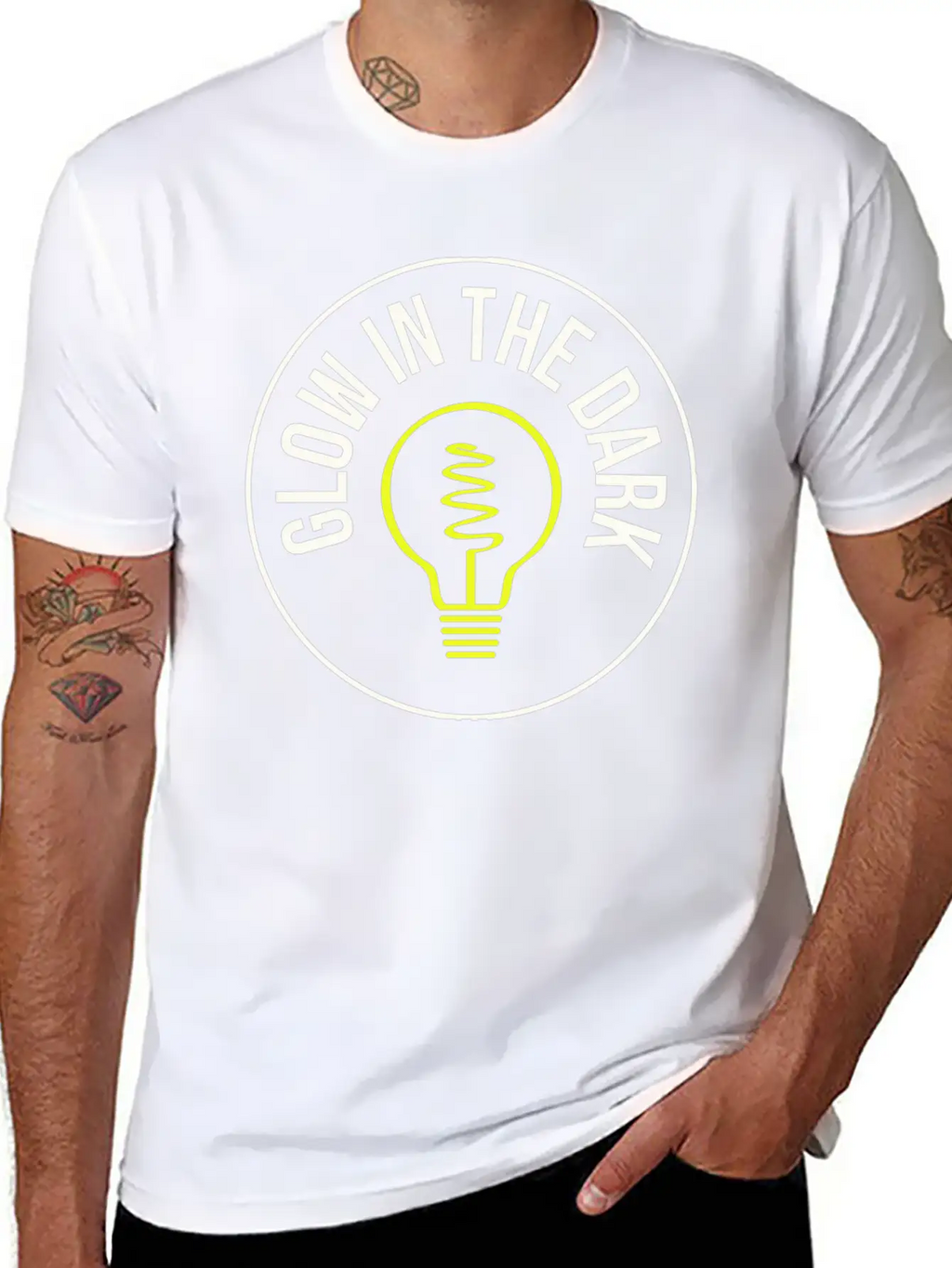 Glow In The Dark Timeless Short Sleeve Tee – Comfy And Minimalist Design
