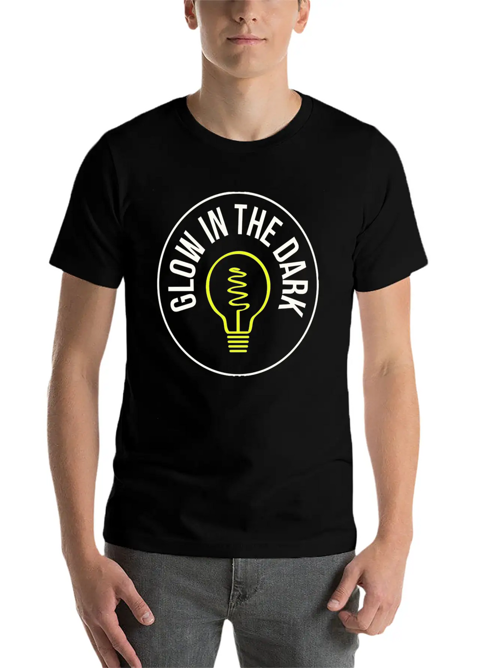 Glow In The Dark Timeless Short Sleeve Tee – Comfy And Minimalist Design