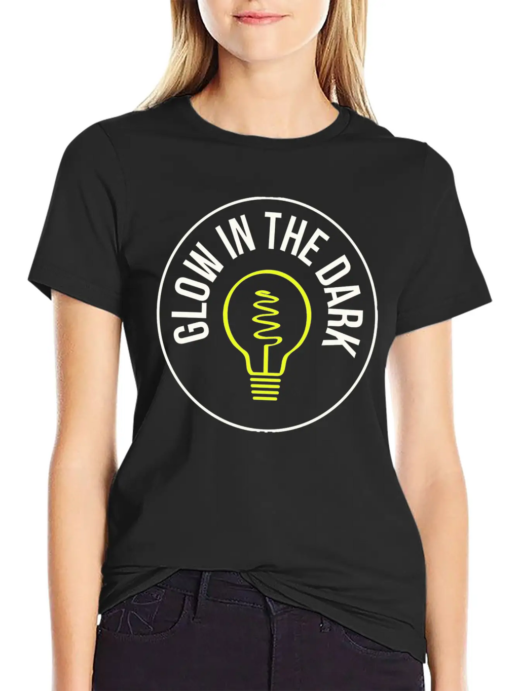 Glow In The Dark Timeless Short Sleeve Tee – Comfy And Minimalist Design