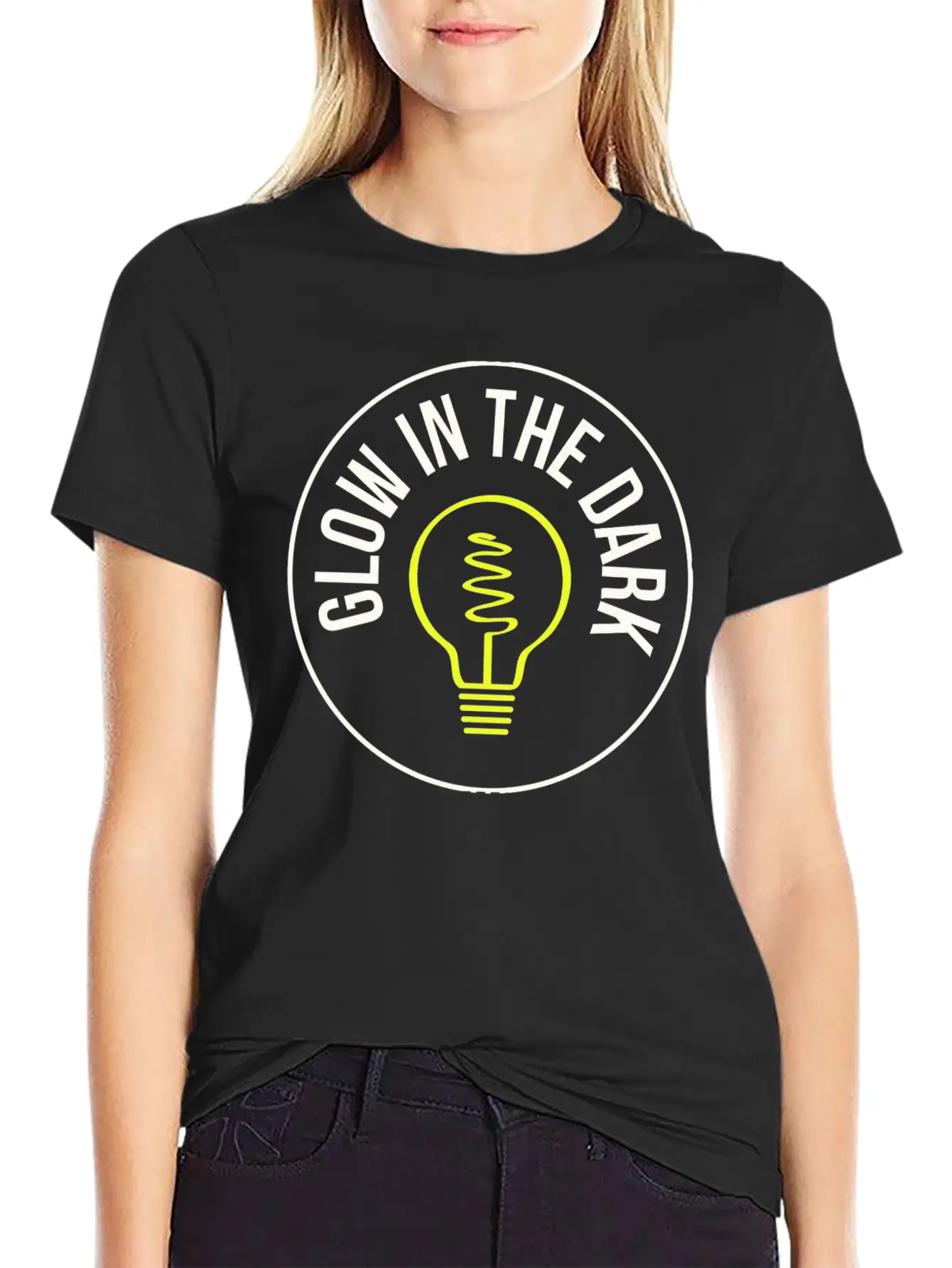 Glow In The Dark Timeless Short Sleeve Tee – Comfy And Minimalist Design