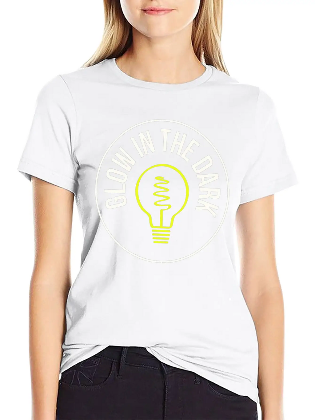 Glow In The Dark Timeless Short Sleeve Tee – Comfy And Minimalist Design