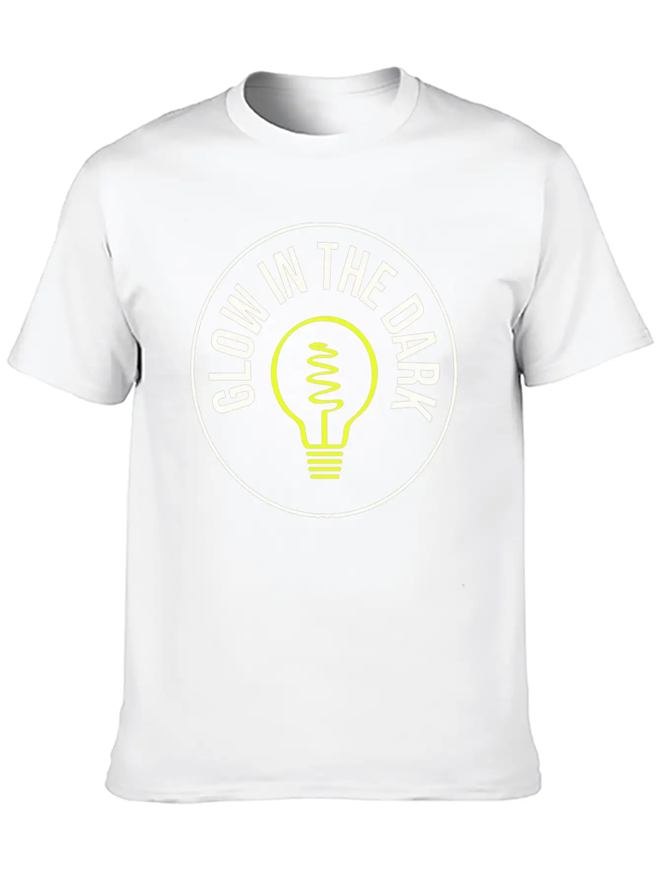 Glow In The Dark Timeless Short Sleeve Tee – Comfy And Minimalist Design