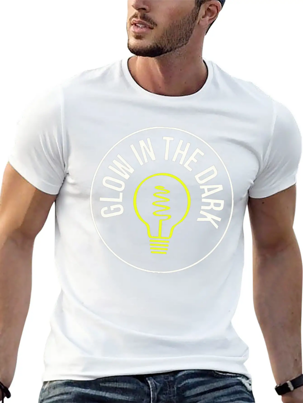 Glow In The Dark Timeless Short Sleeve Tee – Comfy And Minimalist Design