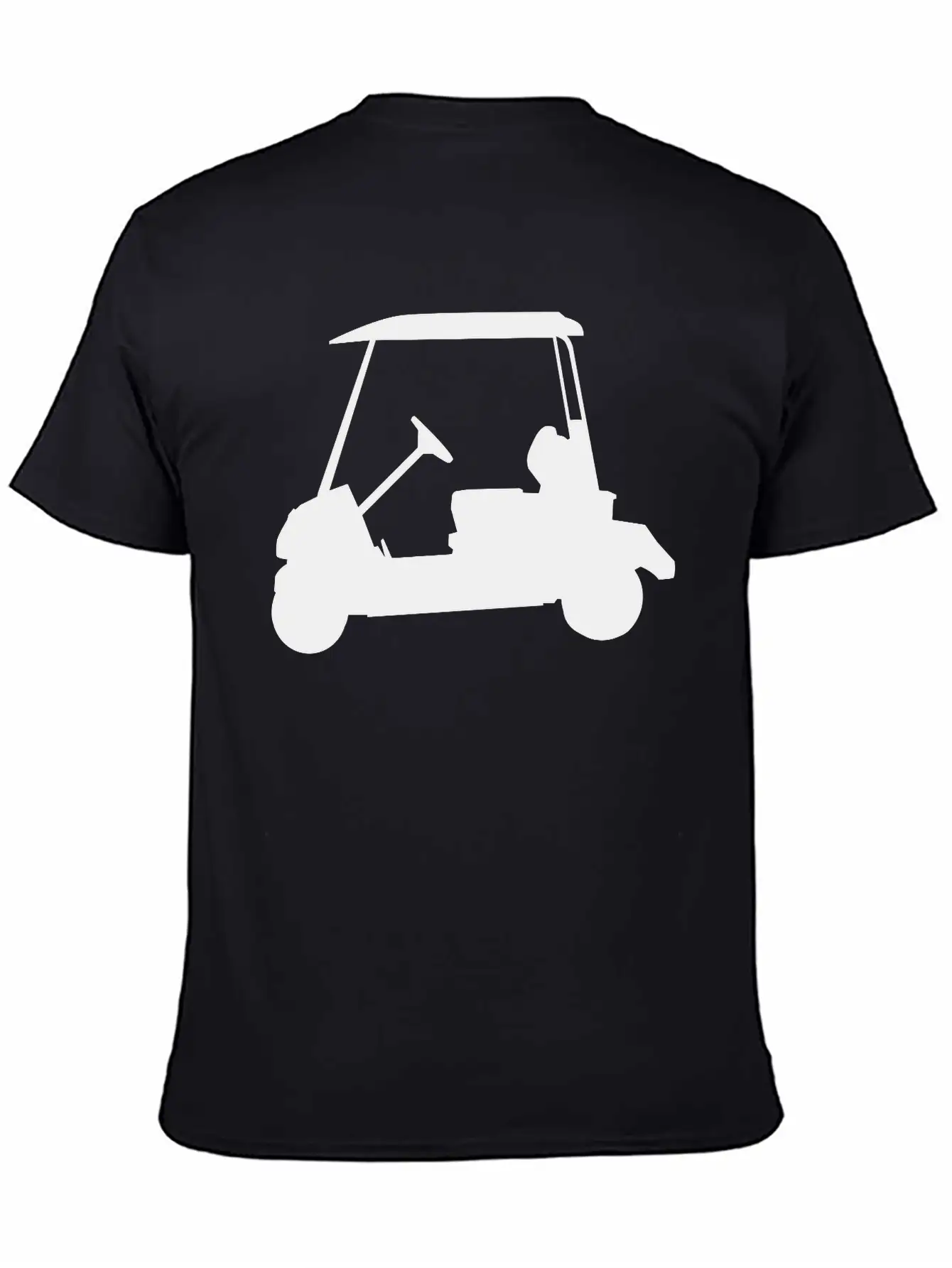 Golf - Golf Car Timeless Short Sleeve Tee – Comfy And Minimalist Design