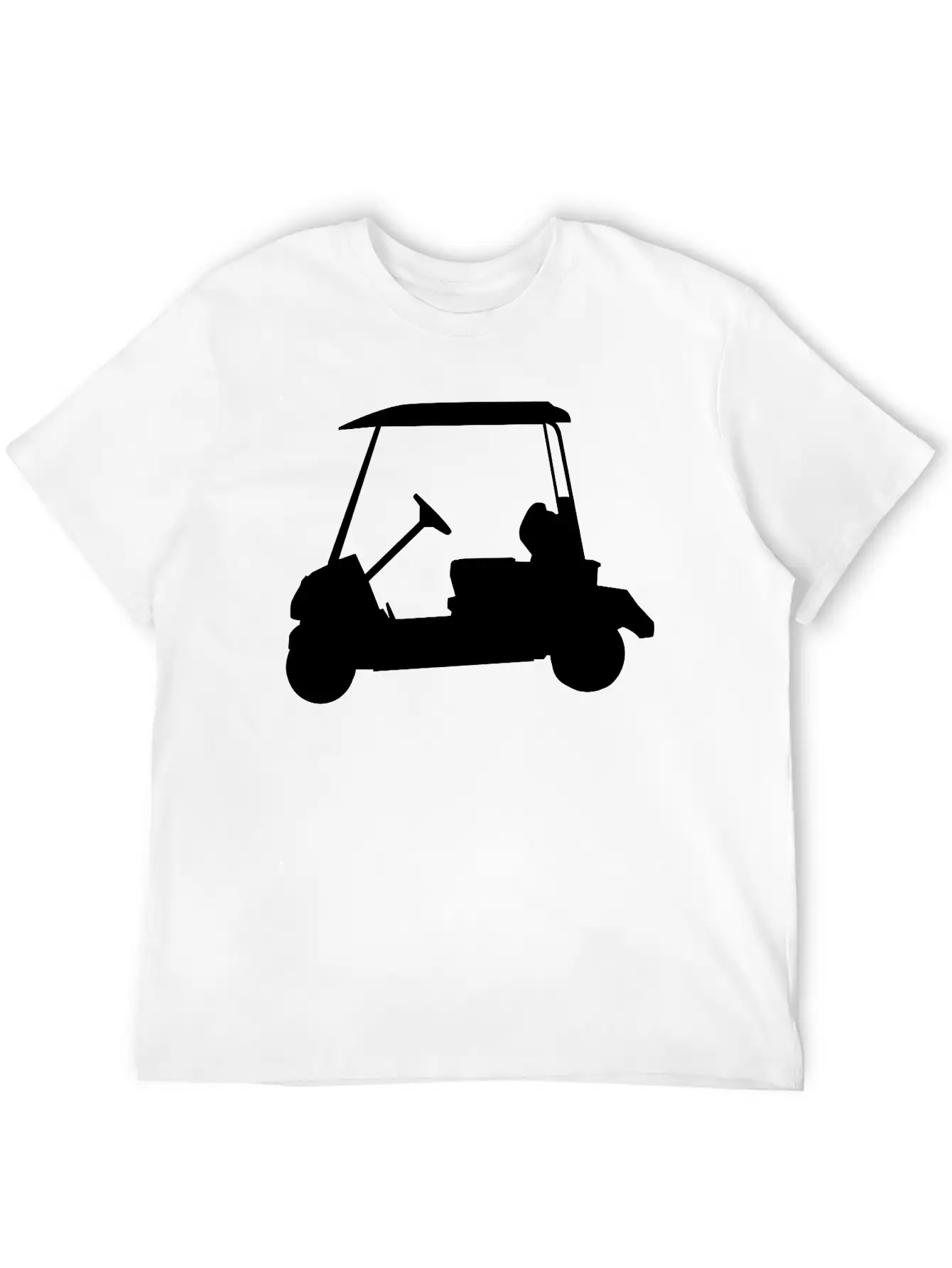 Golf - Golf Car Timeless Short Sleeve Tee – Comfy And Minimalist Design
