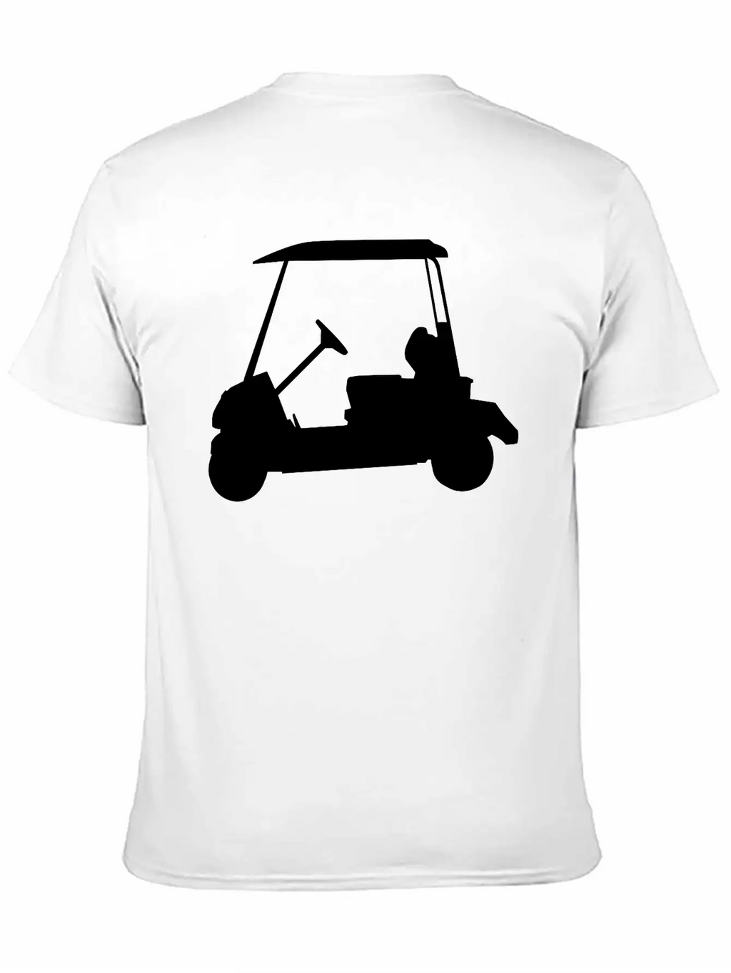 Golf - Golf Car Timeless Short Sleeve Tee – Comfy And Minimalist Design