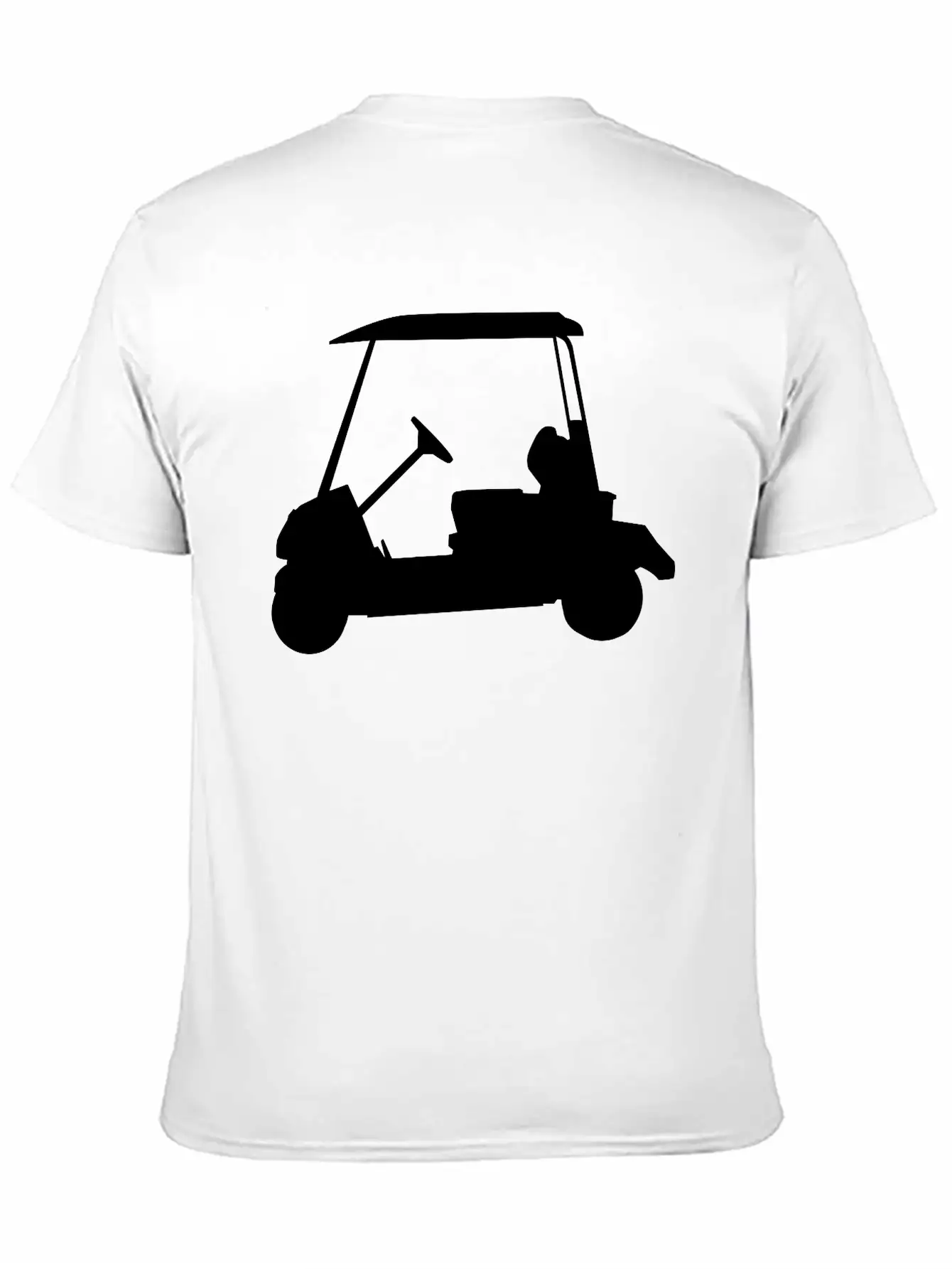 Golf - Golf Car Timeless Short Sleeve Tee – Comfy And Minimalist Design