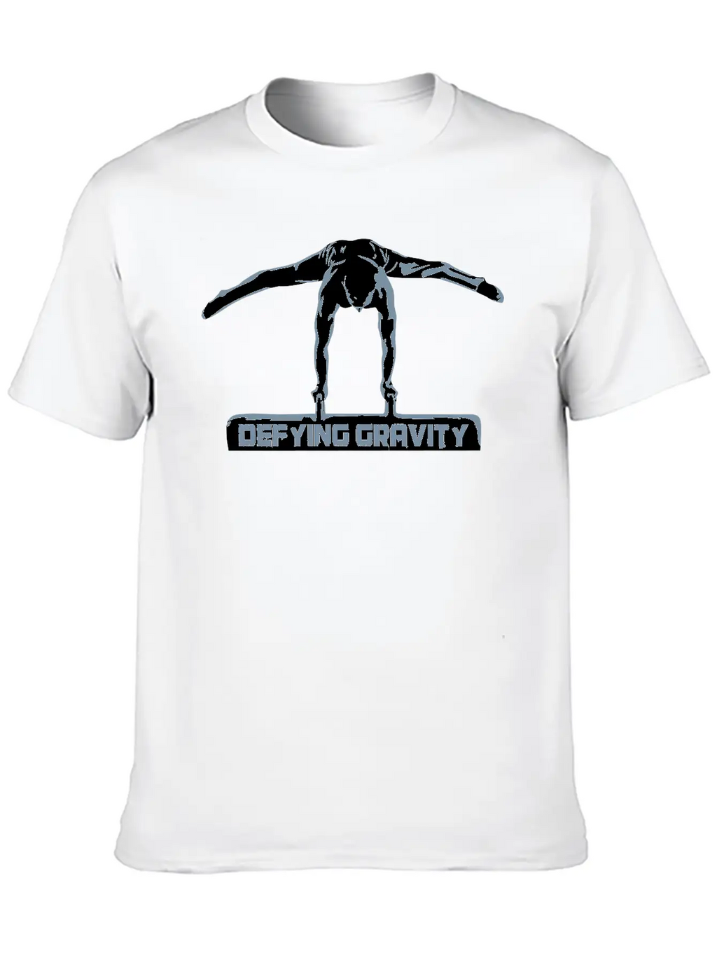 Gymnastics Pommel Horse, Gymnast, Men's Gymnastics Lightweight Cotton T-Shirt – Daily Comfort Graphic Shirt