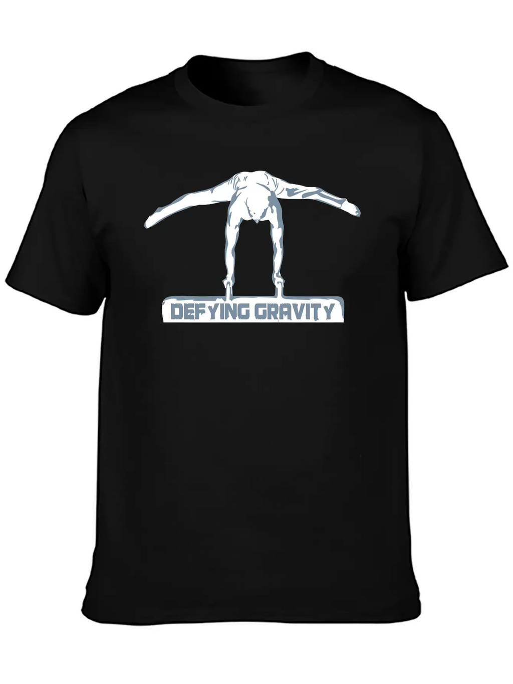 Gymnastics Pommel Horse, Gymnast, Men's Gymnastics Lightweight Cotton T-Shirt – Daily Comfort Graphic Shirt