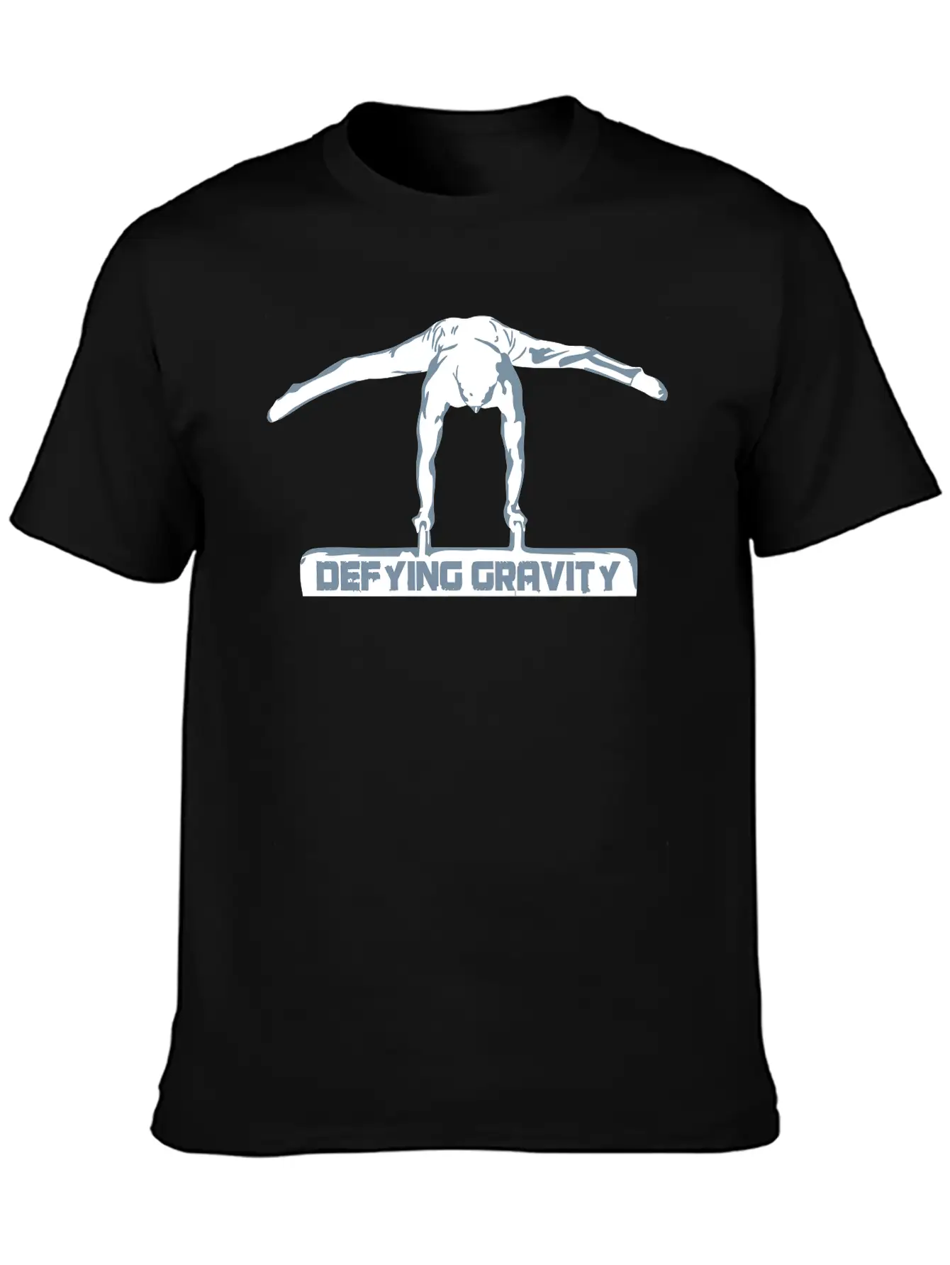 Gymnastics Pommel Horse, Gymnast, Men's Gymnastics Lightweight Cotton T-Shirt – Daily Comfort Graphic Shirt