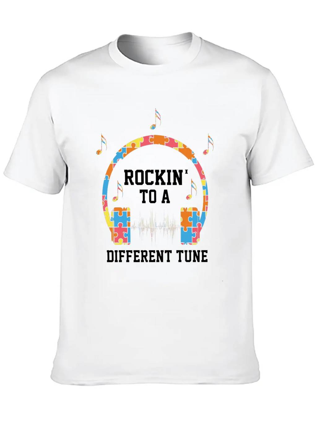 Hilarious Disorders Sympathy Autism Awareness Timeless Short Sleeve Tee – Comfy And Minimalist Design