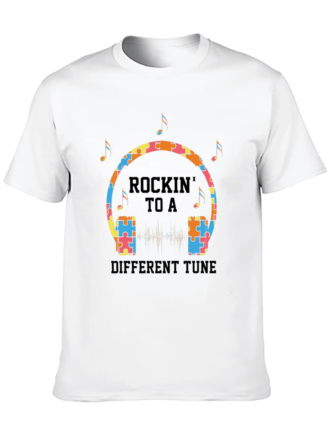 Hilarious Disorders Sympathy Autism Awareness Timeless Short Sleeve Tee – Comfy And Minimalist Design