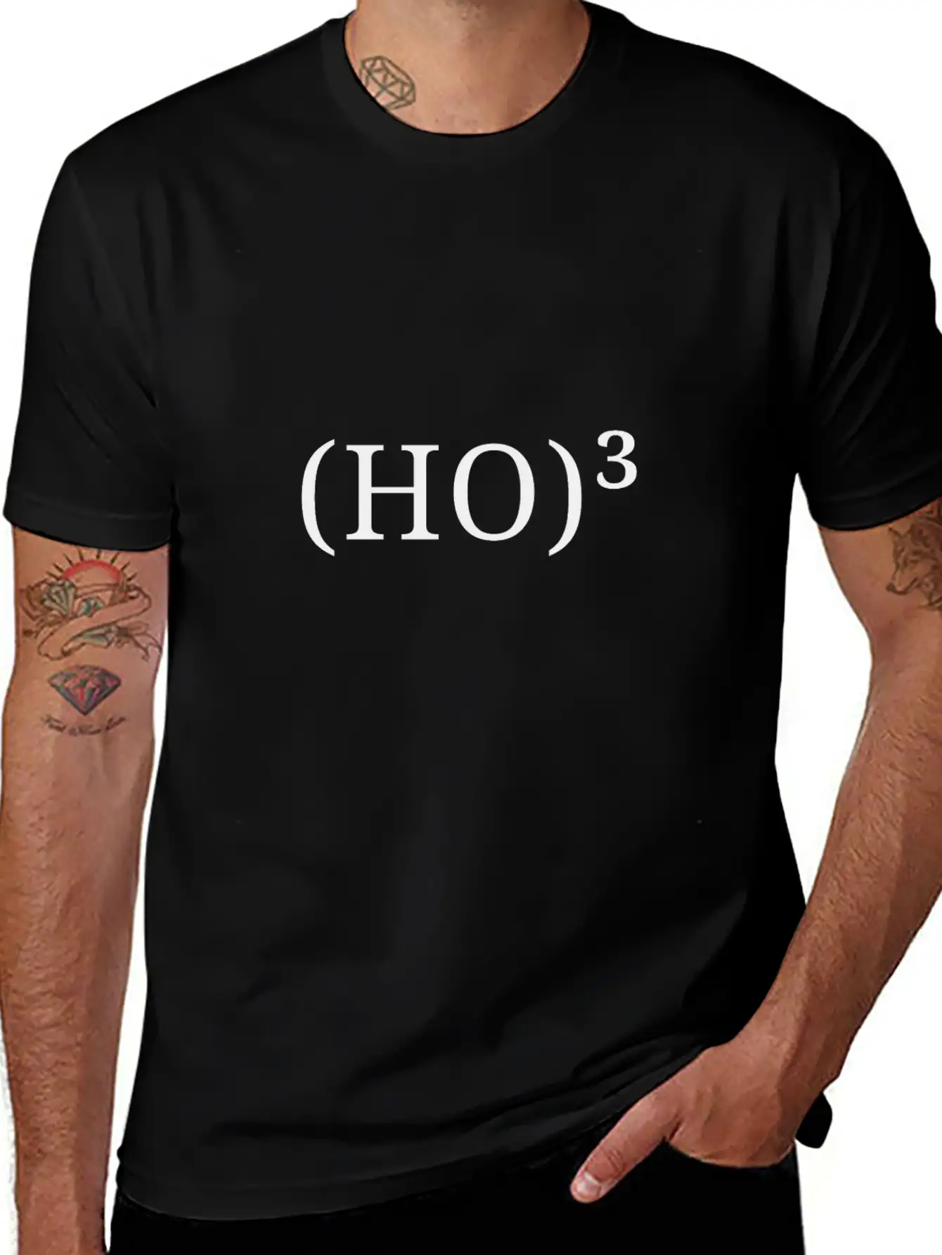 (HO)³ - HO HO HO Essential Unisex Summer Tee – Soft Cotton Casual Fit